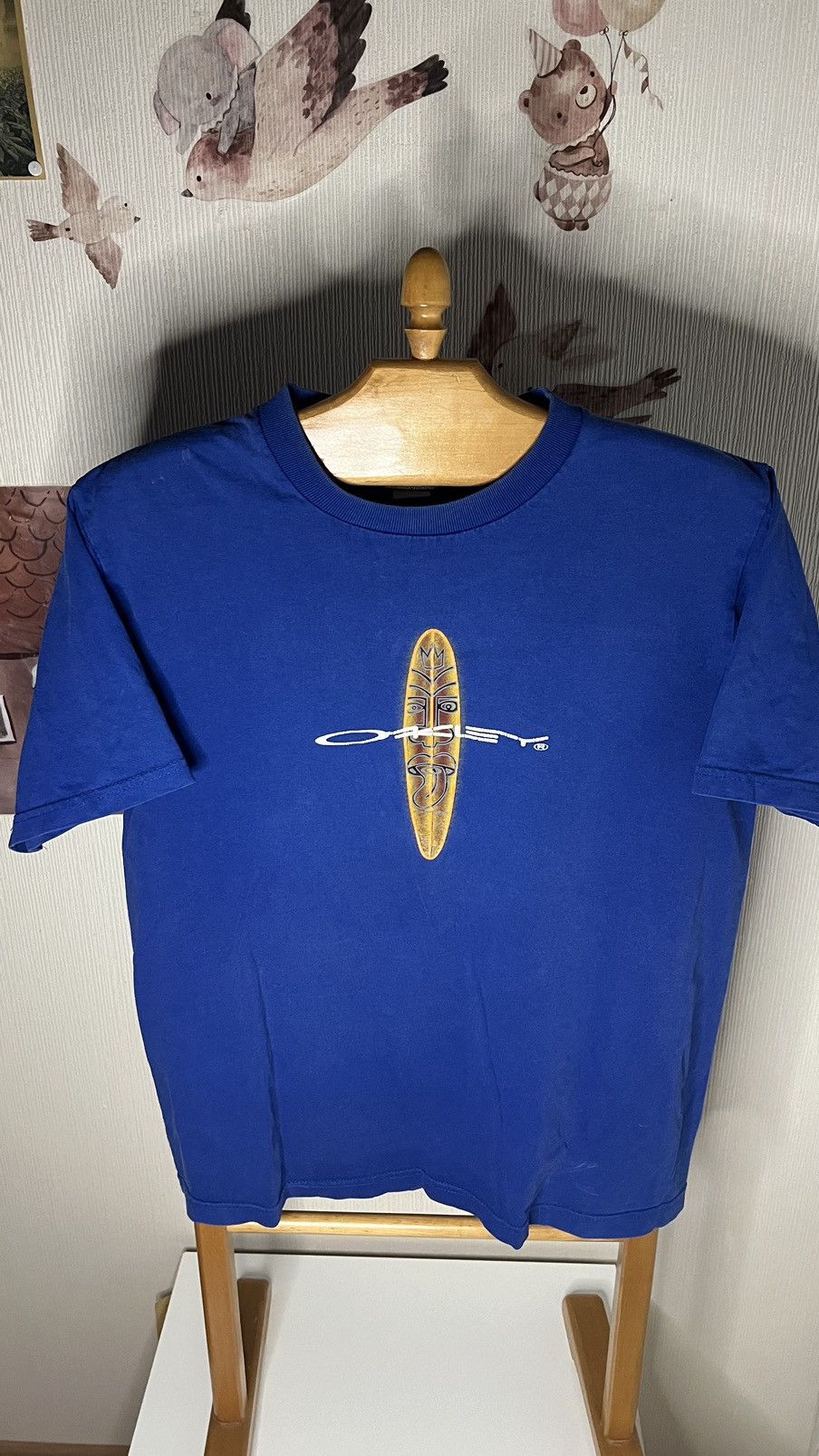 VTG 90’s Oakley big surfing style skateboard logo t shirt