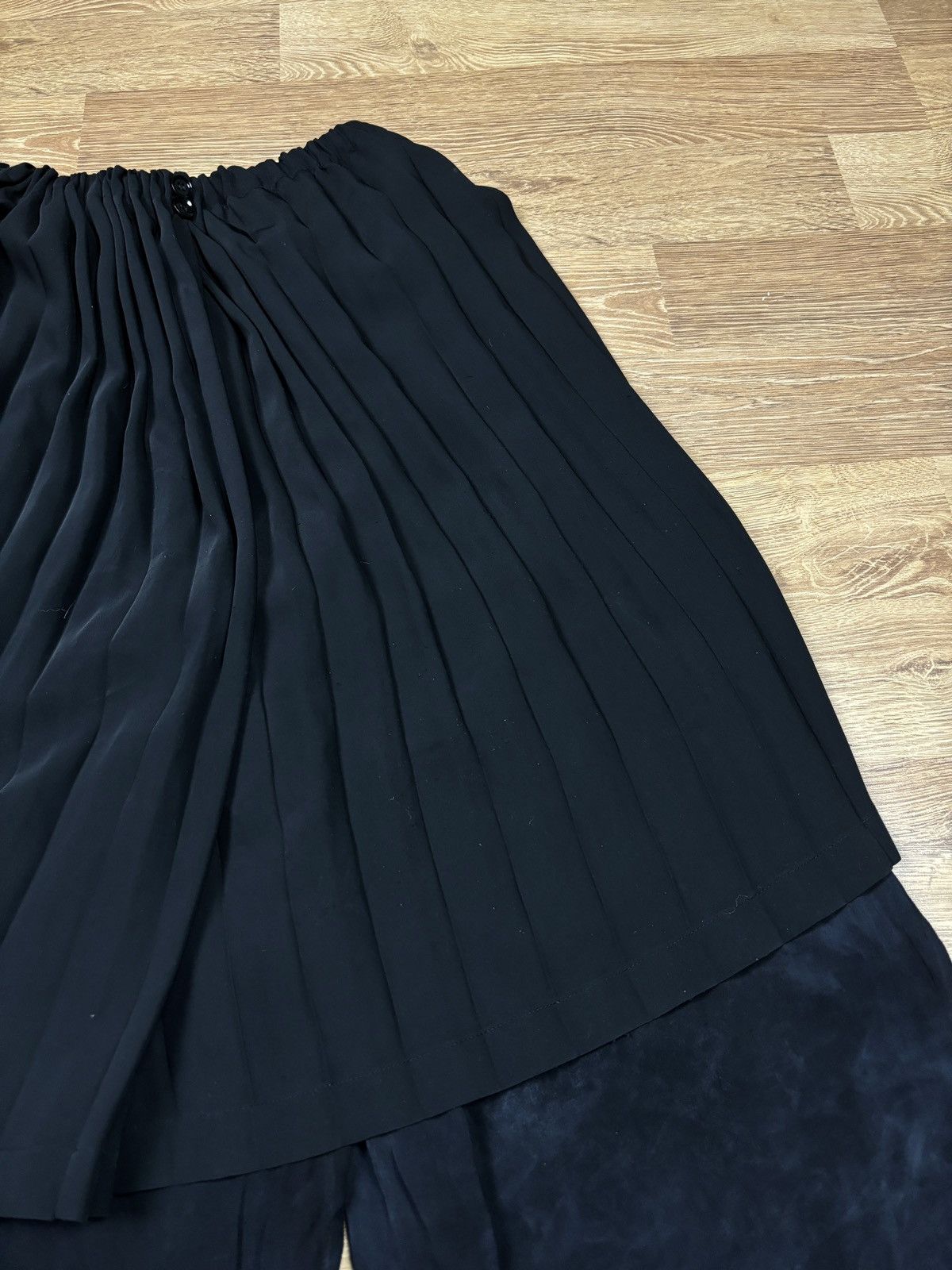 Issey Miyake Issey Miyake Layered Pleated Skirt Trousers Size 28" / US 6 / IT 42 - 5 Thumbnail