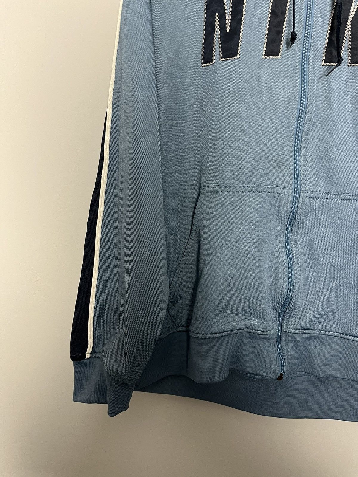 Vintage Vintage Nike zip hoodie spellout logo 90s y2k hype Size US XL / EU 56 / 4 - 3 Thumbnail