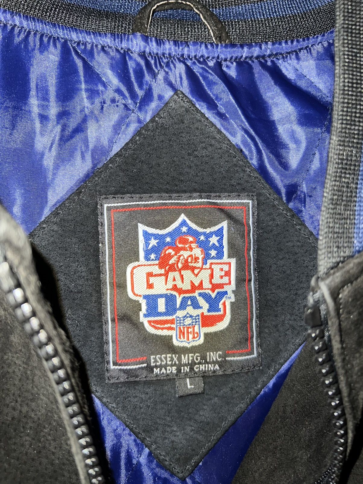 NFL Dallas Cowboys Suede Jacket Size US L / EU 52-54 / 3 - 5 Thumbnail