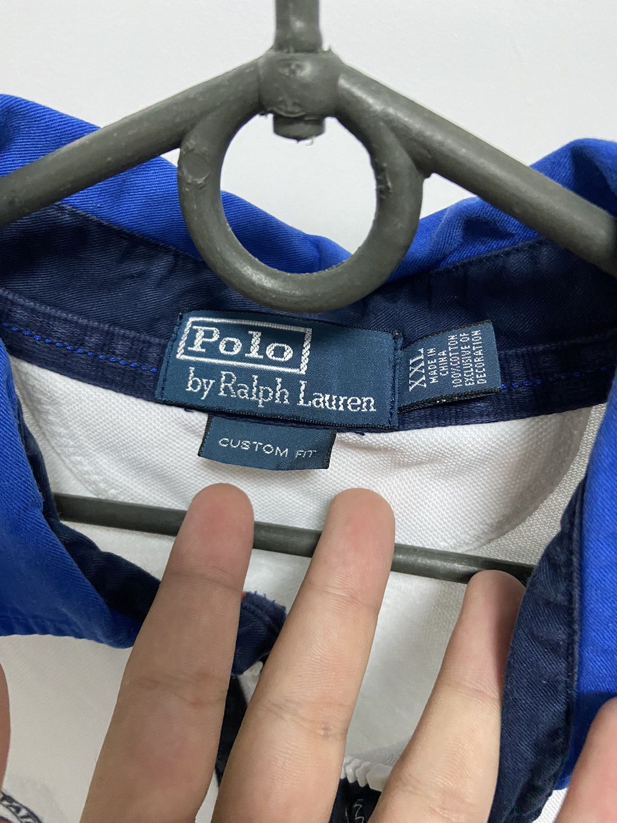 Polo Ralph Lauren Polo Ralph Lauren Vintage Zip Logo T Shirt Rescue Patrol Size US XXL / EU 58 / 5 - 8 Thumbnail