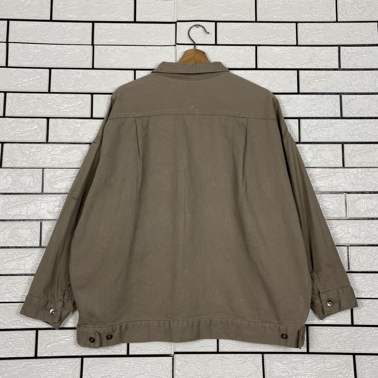 Japanese Brand 📌Vintage Khakis Chore Jacket Urban Research Issey Miyake Size US M / EU 48-50 / 2 - 9 Thumbnail