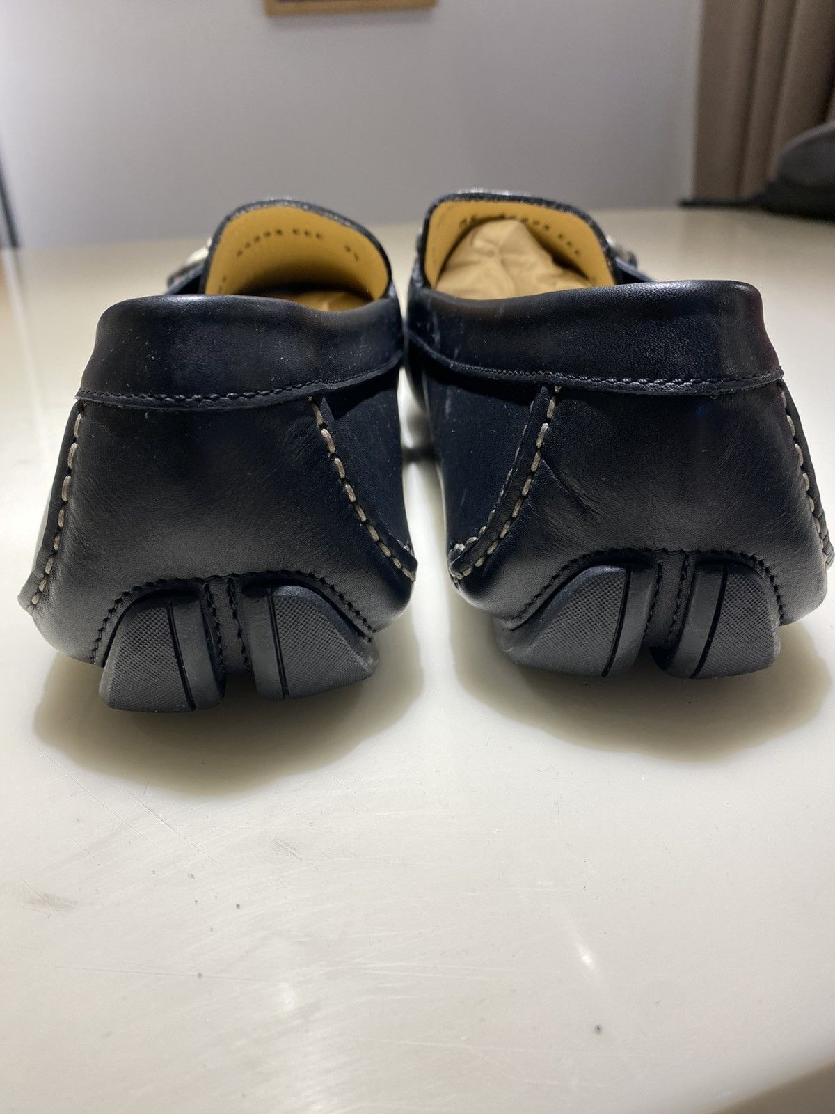 Salvatore Ferragamo Salvatore Ferragamo Parigi Leather Loafers 9.5 Size US 9.5 / EU 42-43 - 9 Thumbnail