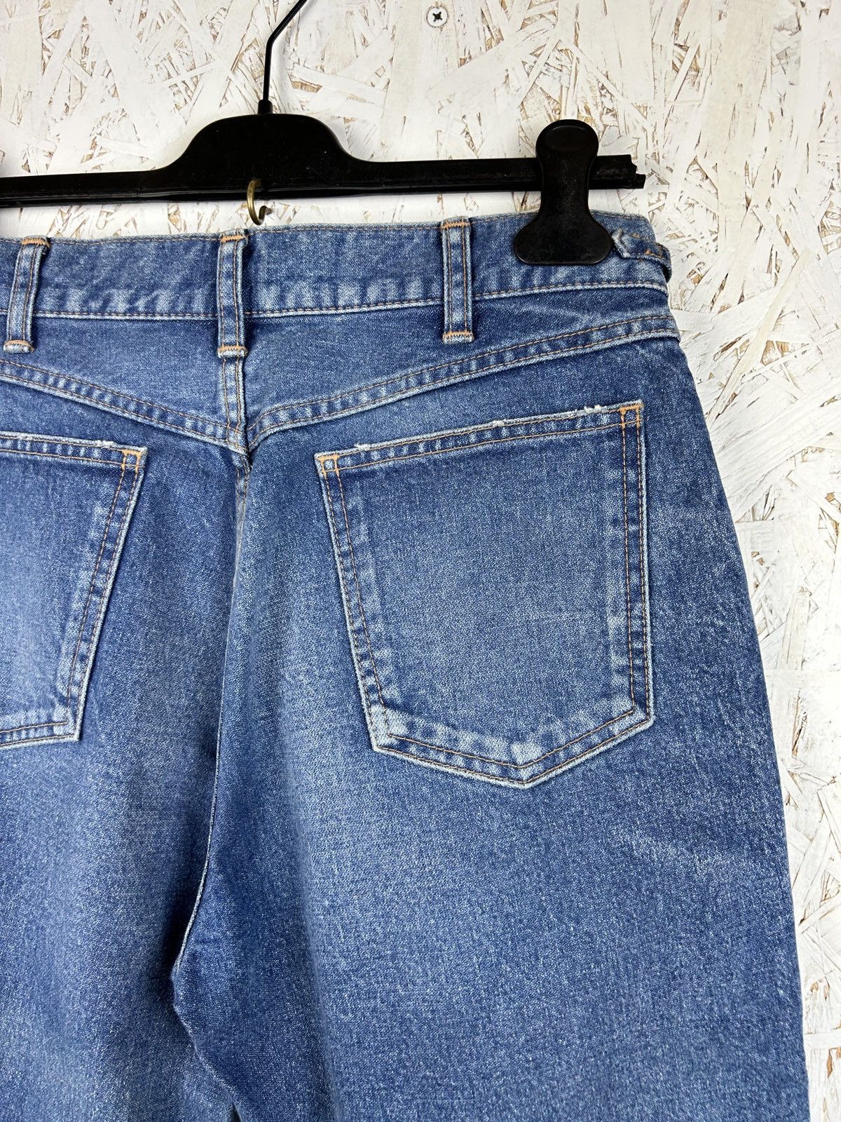 Celine × Hedi Slimane Celine Hedi Straight Leg Jeans Triomphe N548 173N 08SN Size 29" - 8 Thumbnail
