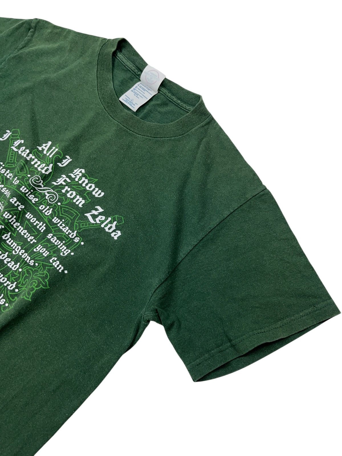 Nintendo × The Game × Vintage Vintage 2005 Nintendo All I know I Learned From Zelda Shirt Size US S / EU 44-46 / 1 - 4 Thumbnail