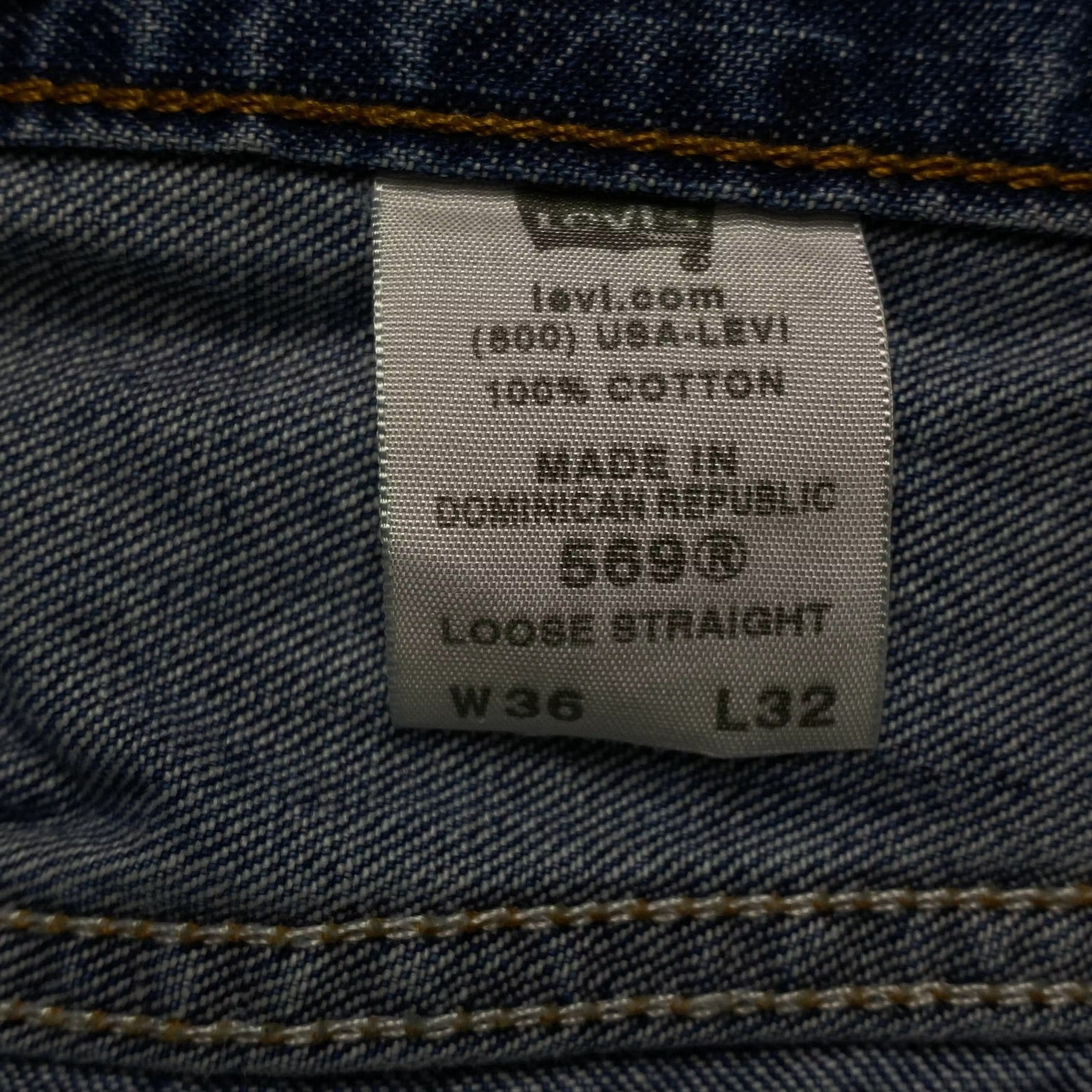 Levi's × Levi's Vintage Clothing × Vintage Mens Jeans Levis 569 Vintage Size 36 Size US 36 / EU 52 - 6 Thumbnail