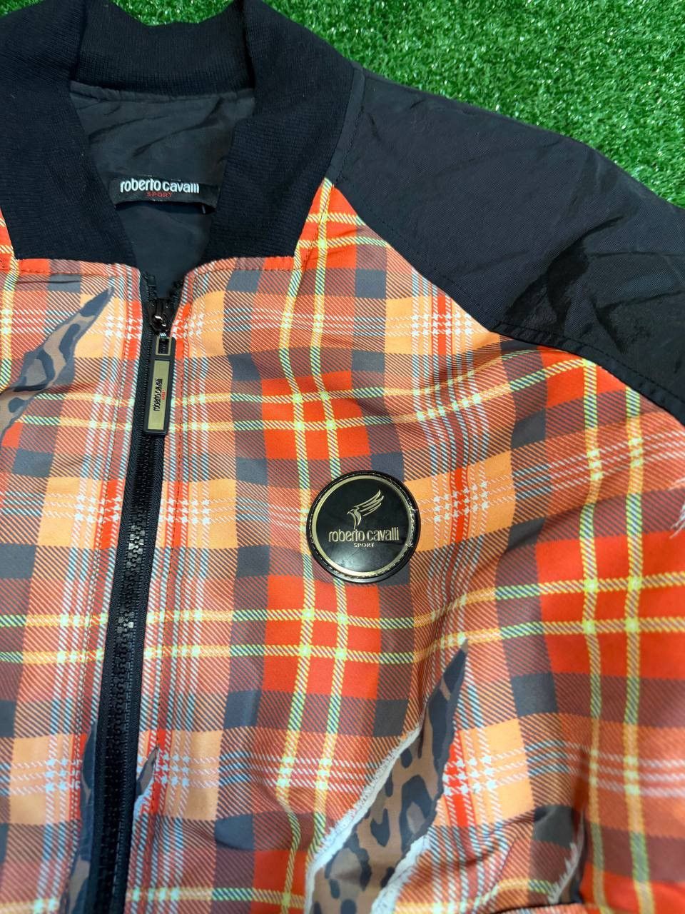 Roberto Cavalli Roberto Cavalli Sport Stripe Baggy Luxury Bomber Size US S / EU 44-46 / 1 - 3 Thumbnail