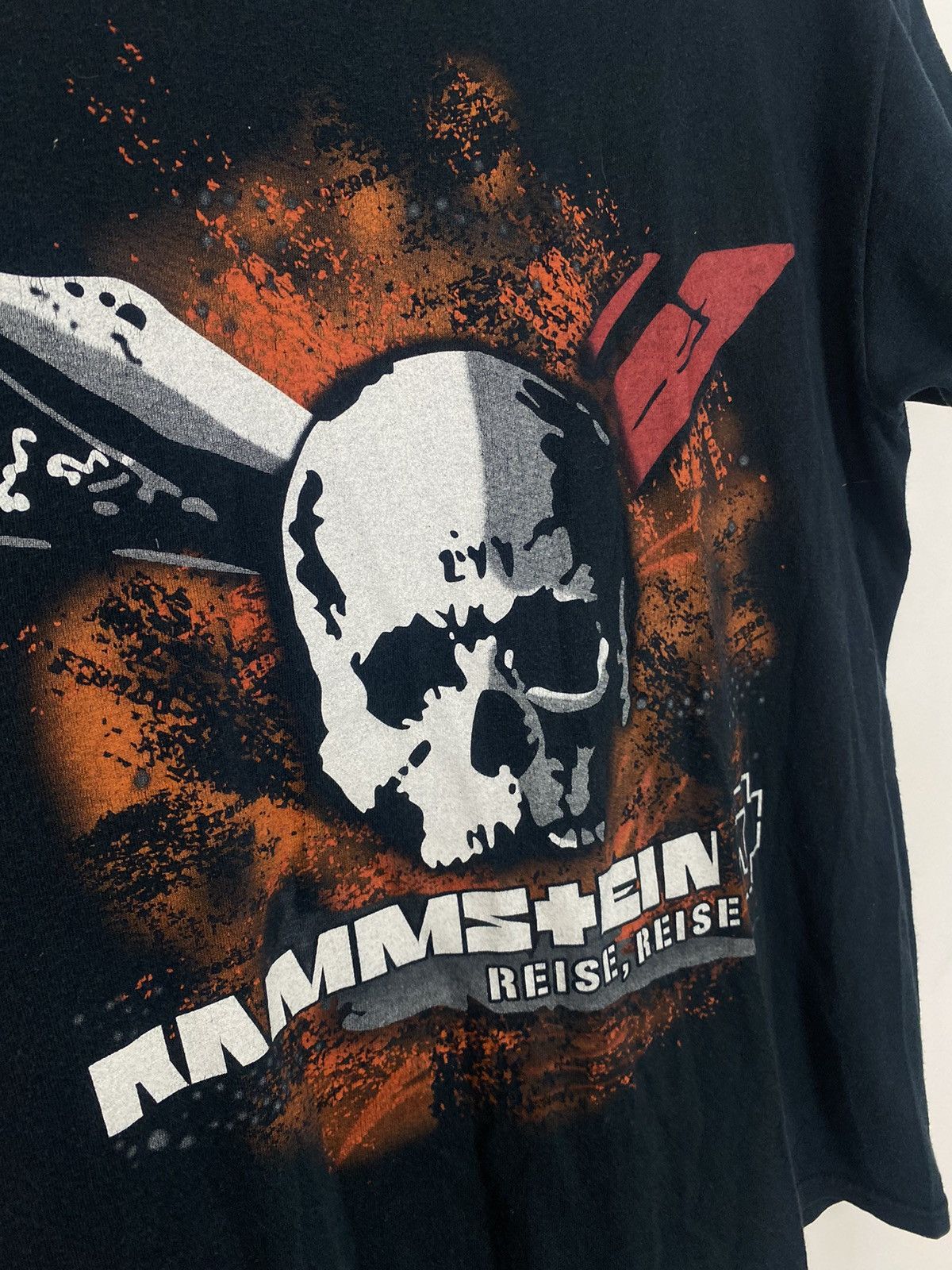Band Tees × Vintage Rammstein Reise, Reise tee M skull 00s y2k rare metal Size US M / EU 48-50 / 2 - 4 Thumbnail