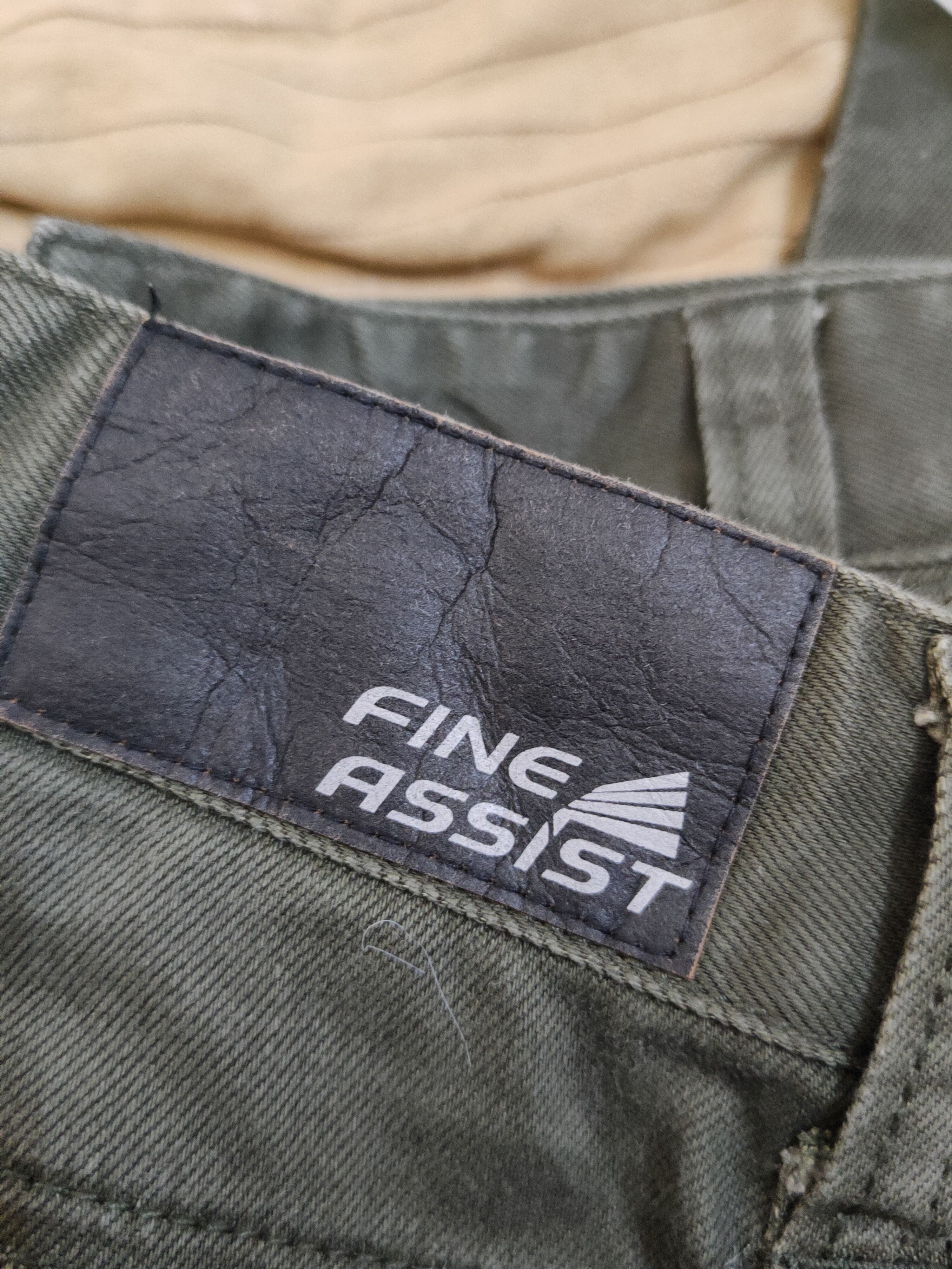 Japanese Brand Fine Assist Olive Multipocket Tactical Cargo Pants #W1420 Size US 32 / EU 48 - 12 Thumbnail