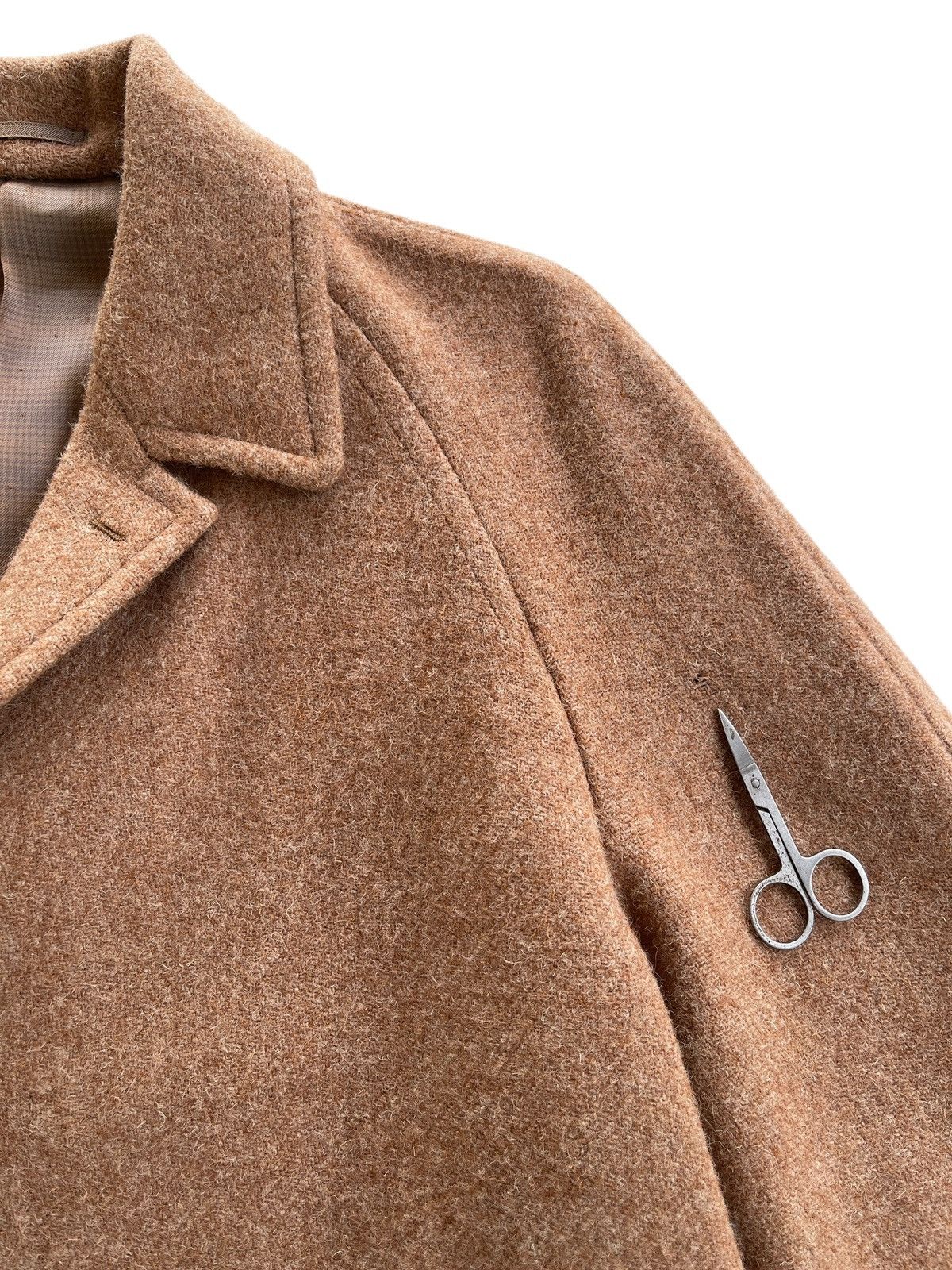Harris Tweed 1960s Harris Tweed Scottish Wool Longcoat Size US L / EU 52-54 / 3 - 8 Thumbnail