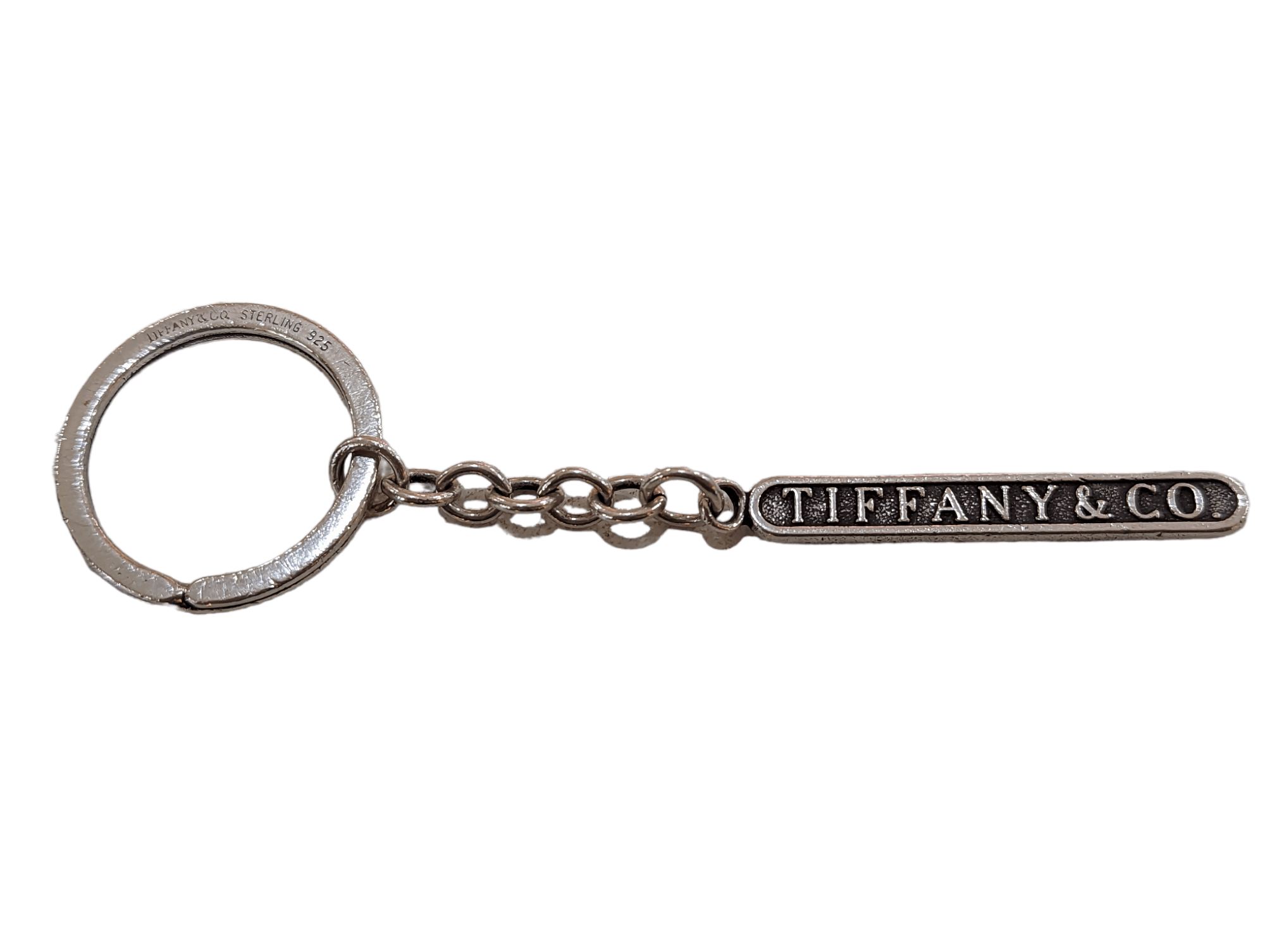 Tiffany & Co. Tiffany & Co. Logo Plate Keychain Silver Sterling 925 Size ONE SIZE - 1 Thumbnail