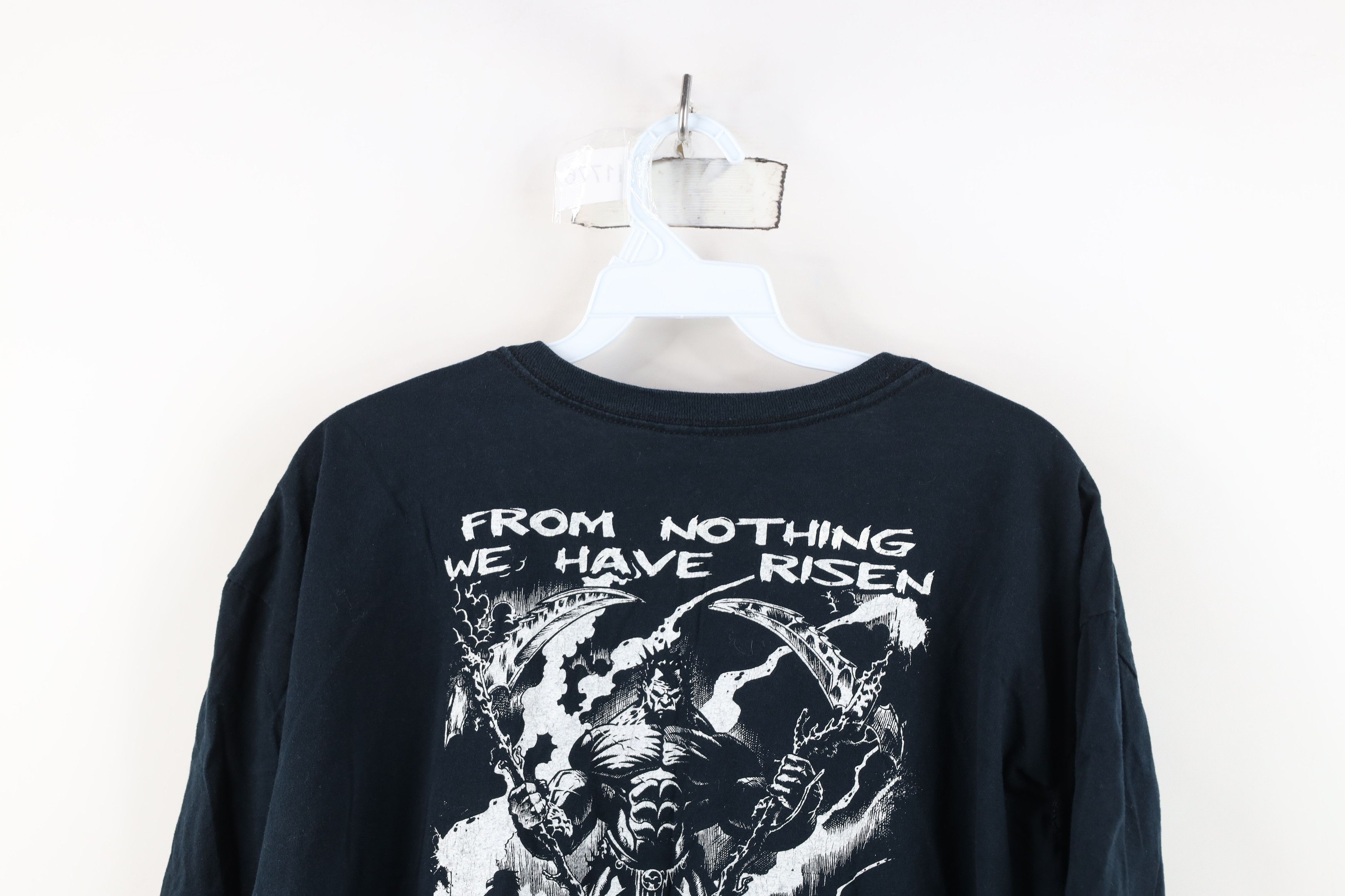 Vintage Vintage Y2K Streetwear Iron Asylum Bodybuilder Gym T-Shirt Size US XL / EU 56 / 4 - 15 Thumbnail