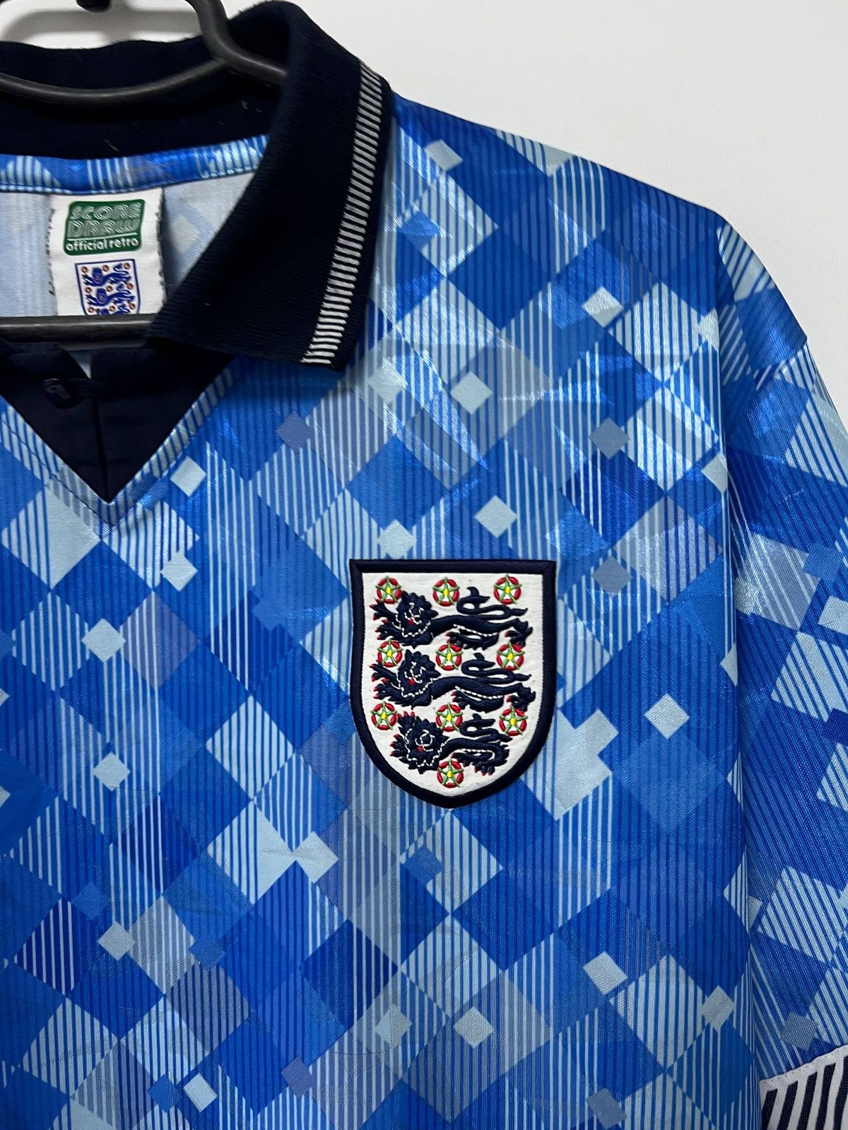 Other Vintage England 1990-1992 Football Shirt Soccer Remake M Size US M / EU 48-50 / 2 - 4 Thumbnail