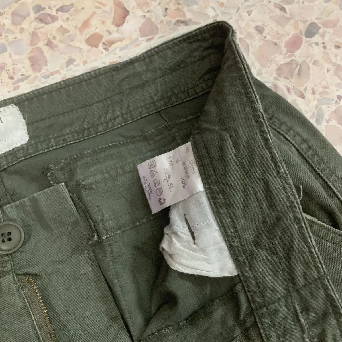 Japanese Brand Real Crush Utility Big Side Pocket Trousers Tactical Cargo Size US 32 / EU 48 - 7 Thumbnail