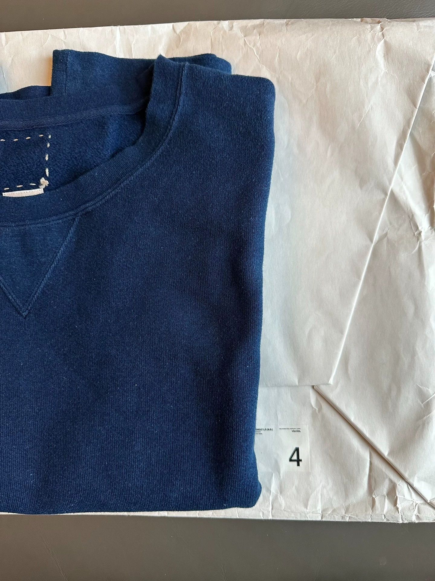 Visvim VISVIM 23SS JUMBO SB SWEAT L/S (N.D.) crewneck hoodie Size US XL / EU 56 / 4 - 1 Thumbnail