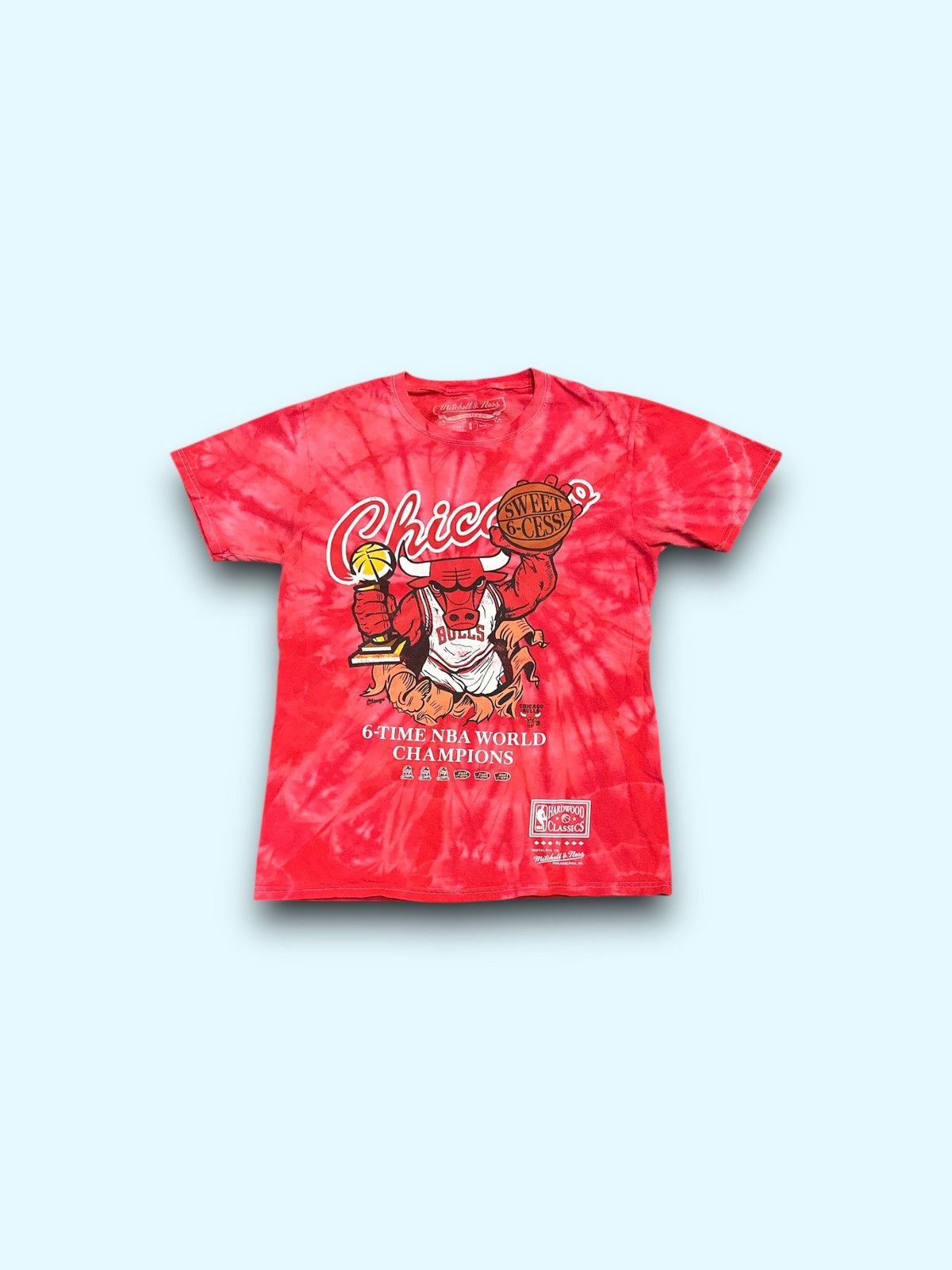Mitchell & Ness Chicago Bulls 6 time NBA world champions Mitchell & Ness tee Size US S / EU 44-46 / 1 - 1 Thumbnail