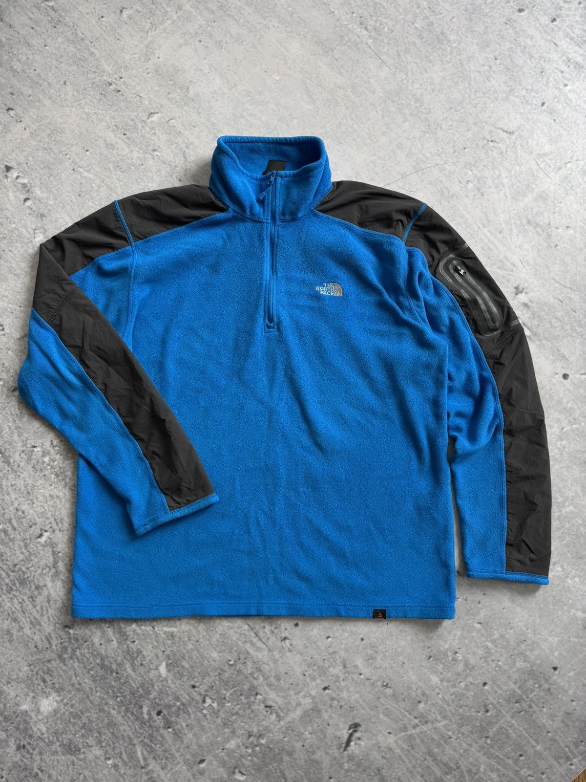 The North Face × Vintage The North Face zip fleece outdoor Size US L / EU 52-54 / 3 - 1 Thumbnail