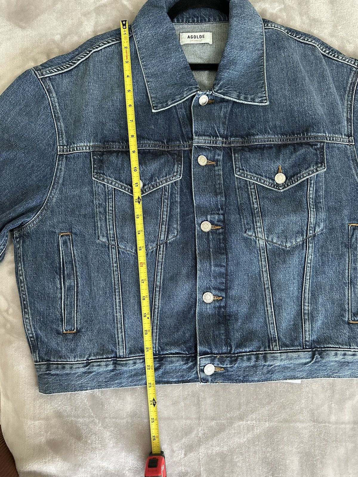Agolde AGOLDE Dorian organic-cotton denim trucker jacket Size US M / EU 48-50 / 2 - 7 Thumbnail