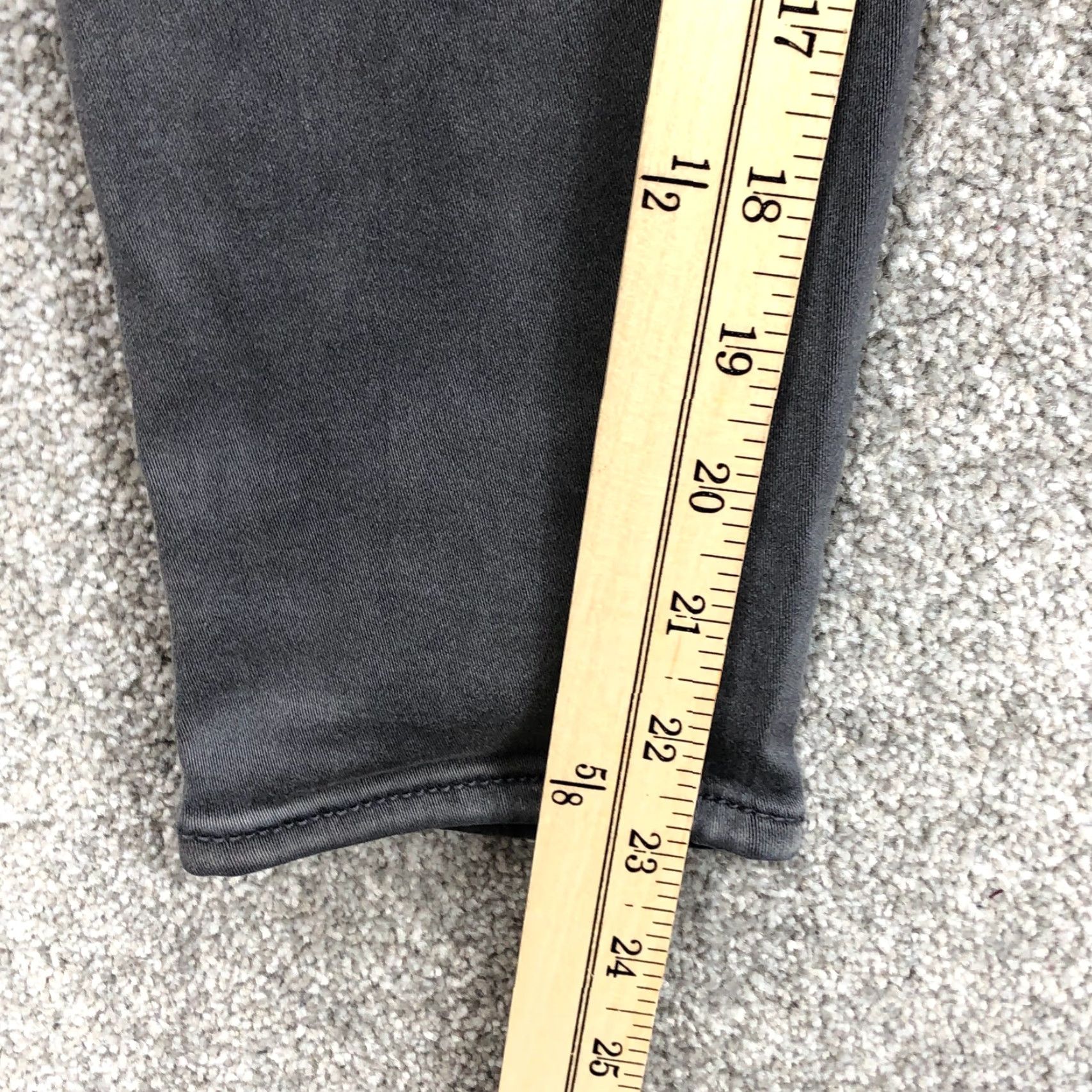 American Eagle Outfitters American Eagle Jeans Women 2 Gray Mid Rise Jegging Dark Pants Ladies BS2 Size 26" / US 2 / IT 38 - 5 Thumbnail
