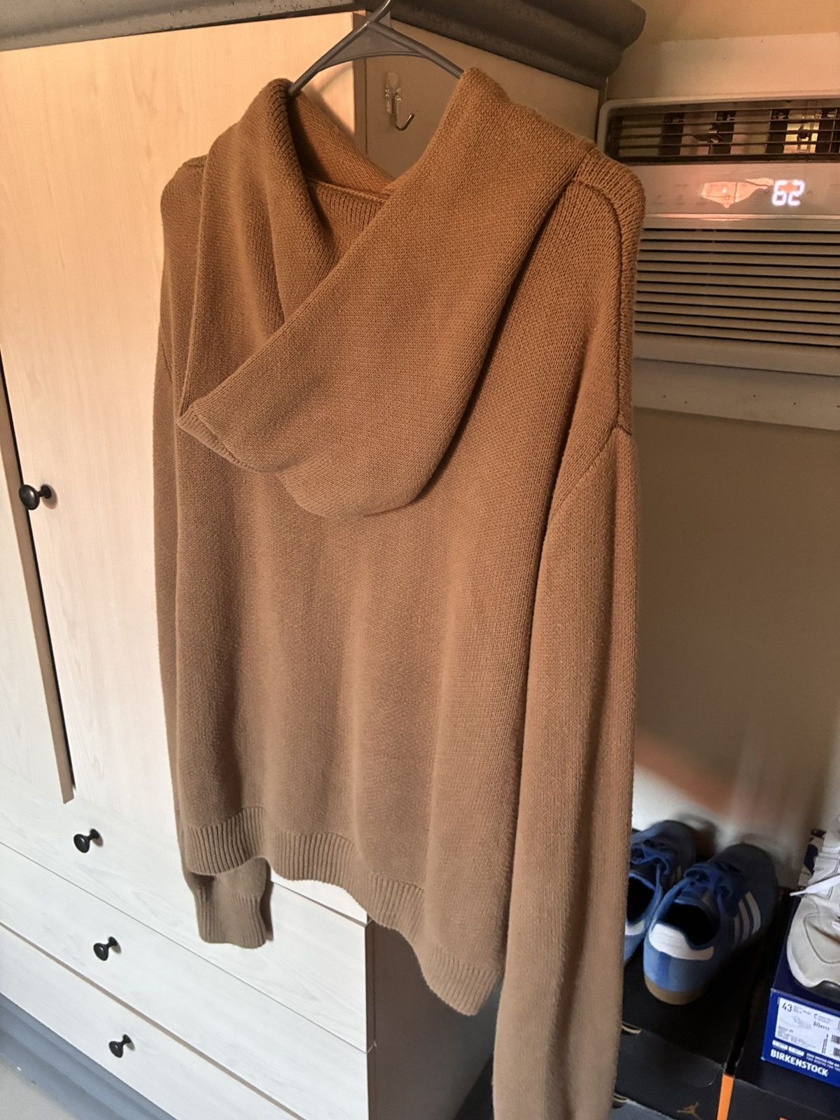 YoungLA YoungLA knit hoodie barely worn light brown large Size US L / EU 52-54 / 3 - 2 Thumbnail