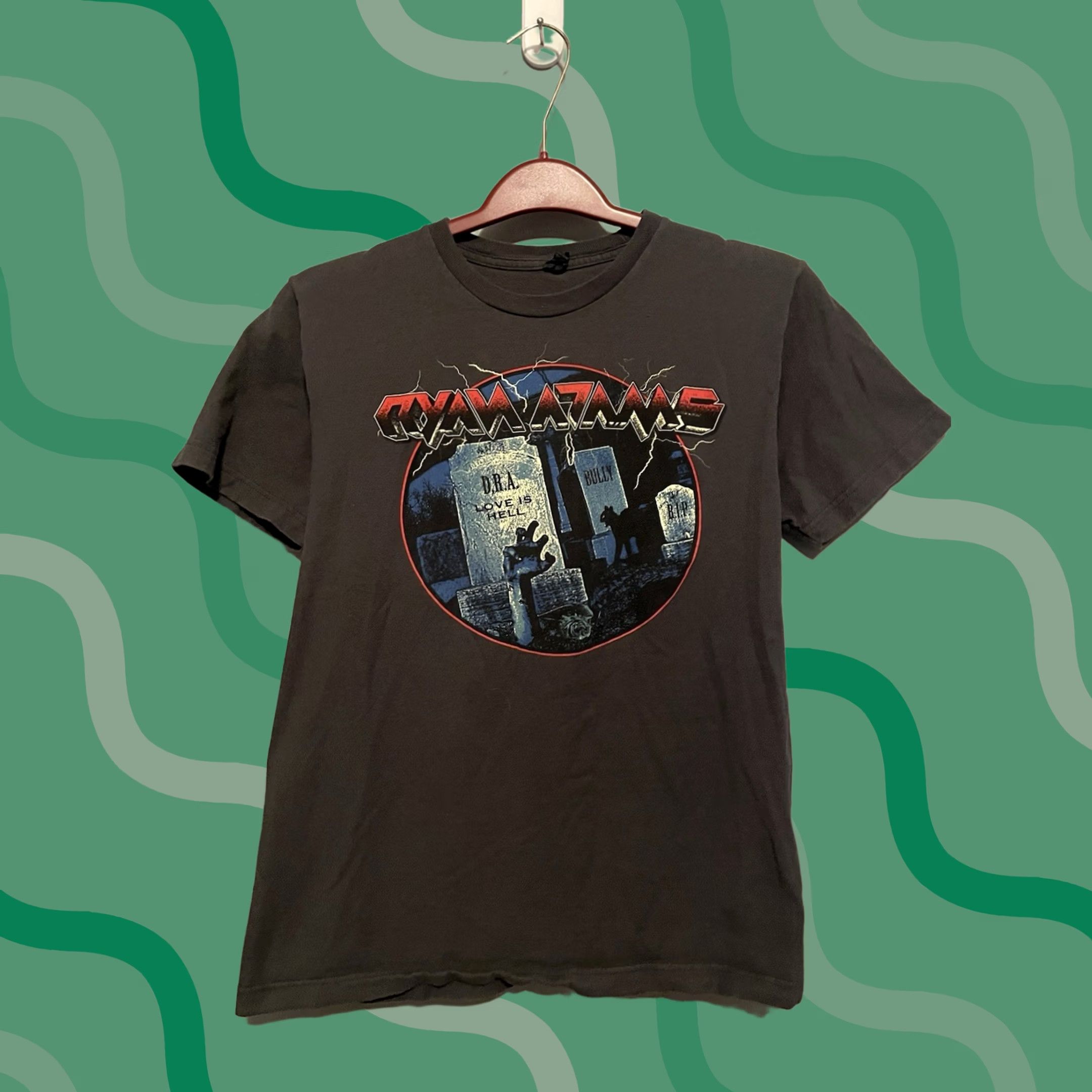 Vintage Ryan Adams T-Shirt D.R.A Love Is Hell Size M Gray Band Mens Size US M / EU 48-50 / 2 - 1 Thumbnail