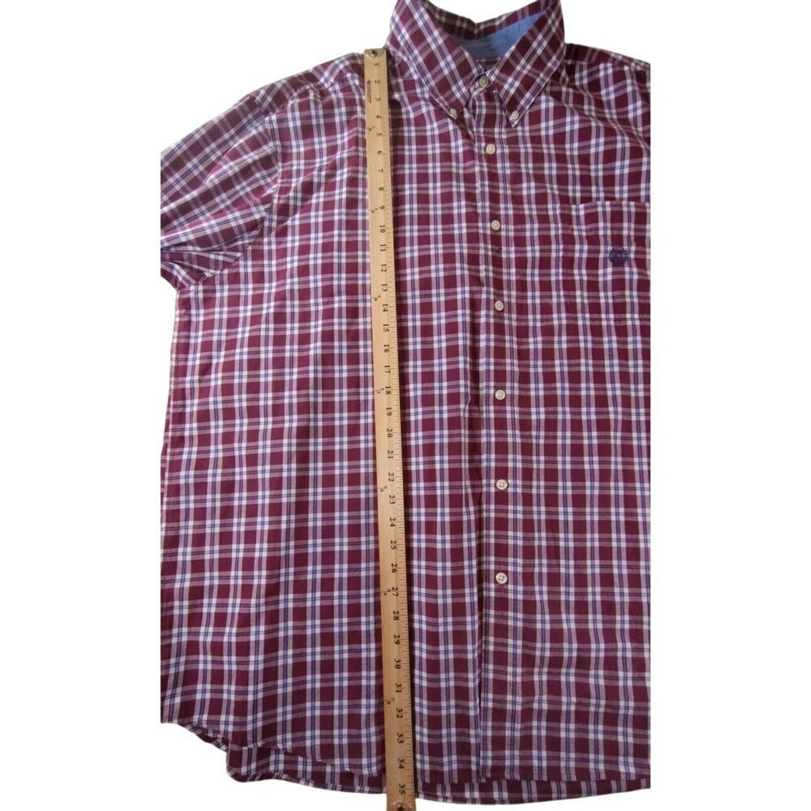 Chaps Chaps By Ralph Lauren Men's Size 3xb xxxl Blue Maroon Plaid Size US XXL / EU 58 / 5 - 4 Thumbnail
