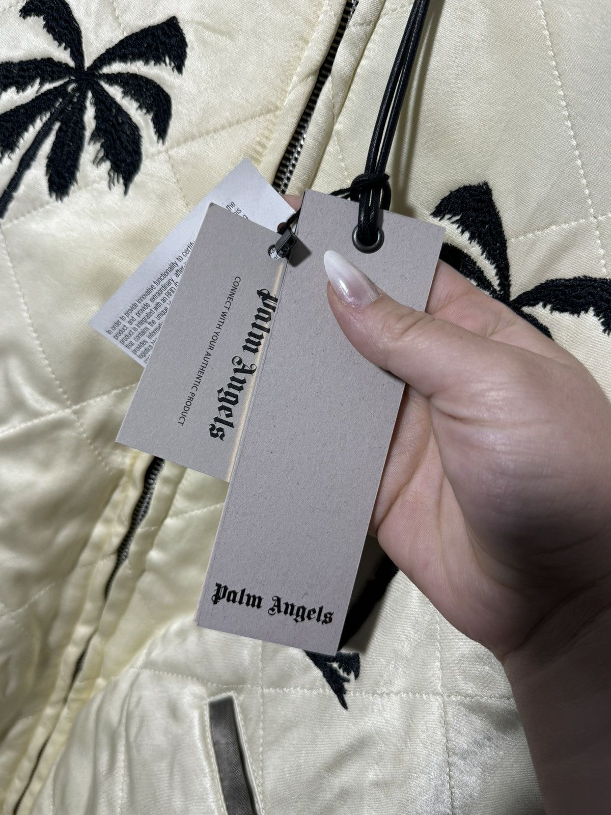 Palm Angels NWT Upsidedown Palm Sukajan Quilted Jacket Size US M / EU 48-50 / 2 - 14 Thumbnail