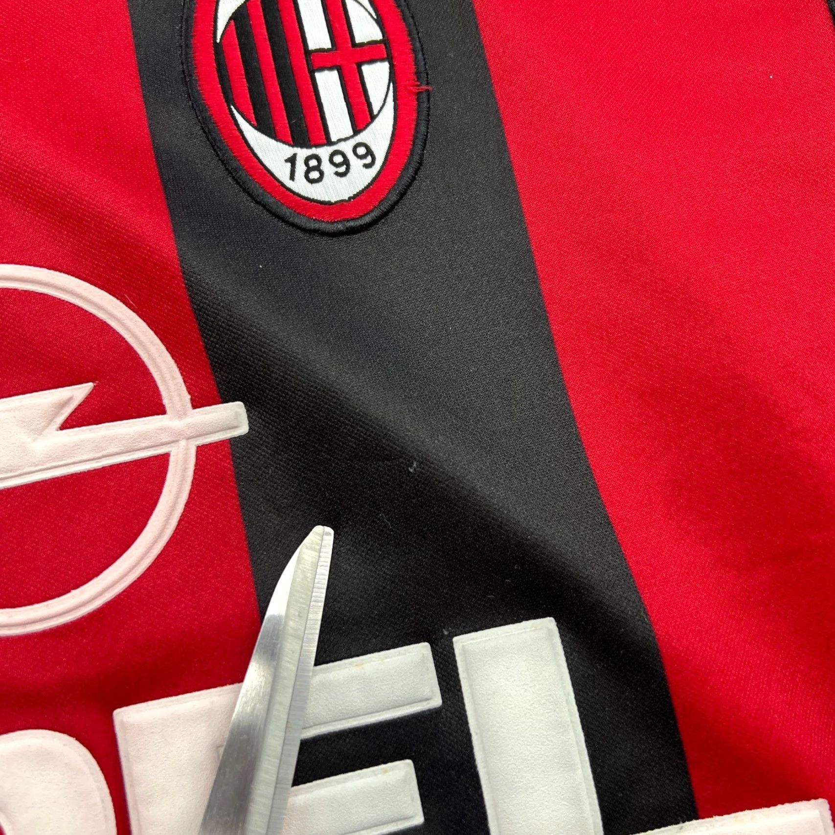 Adidas AC Milan 2000 2001 2002 Home Rui Costa Football Jersey Mens Medium Adidas Shirt T-Shirt Multicolor Size US M / EU 48-50 / 2 - 6 Thumbnail