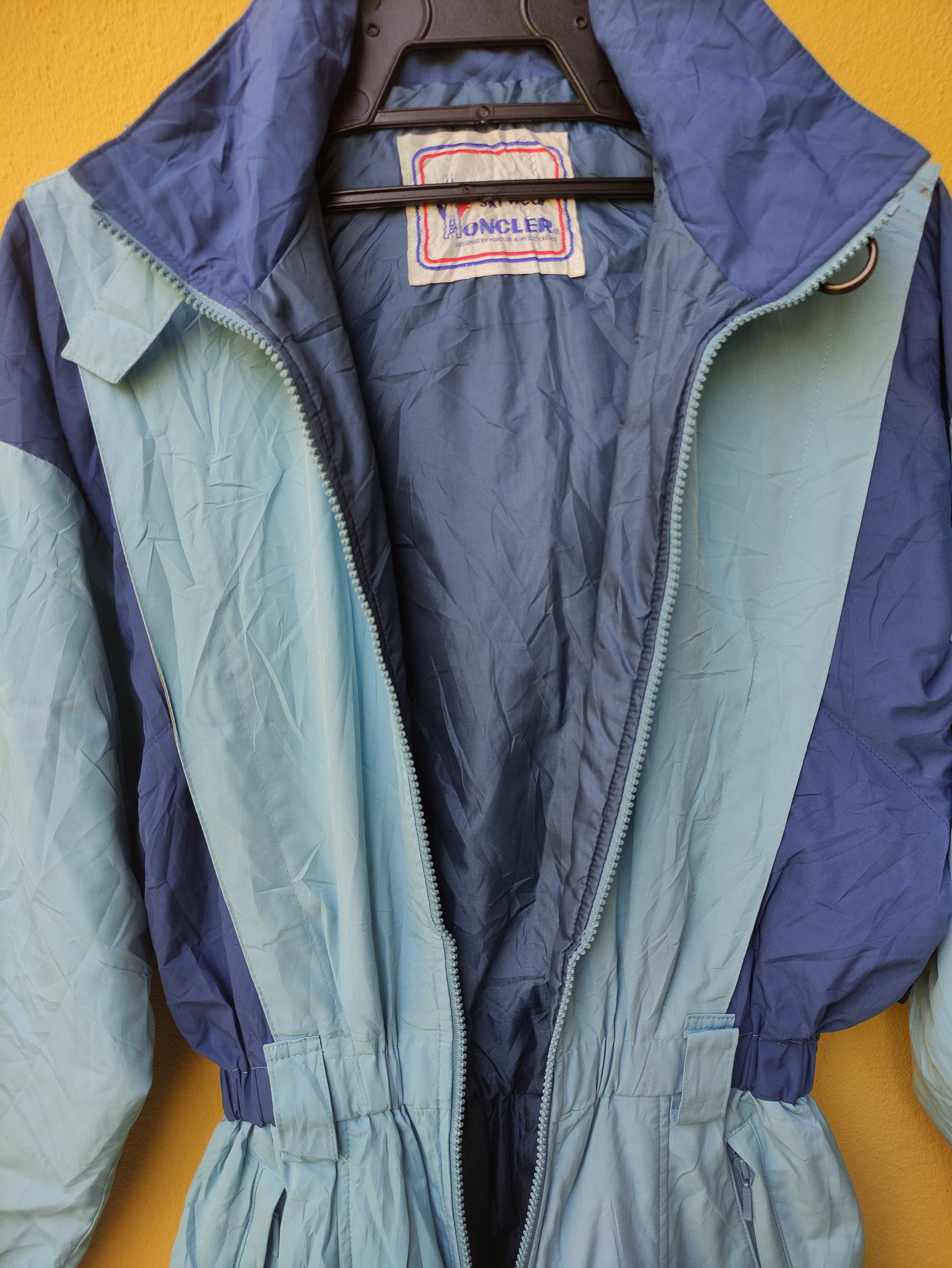 Moncler Grenoble VINTAGE MONCLER x ASICS THERMO CLO SKI WEAR OVERALL Size US 26 / EU 42 - 4 Thumbnail