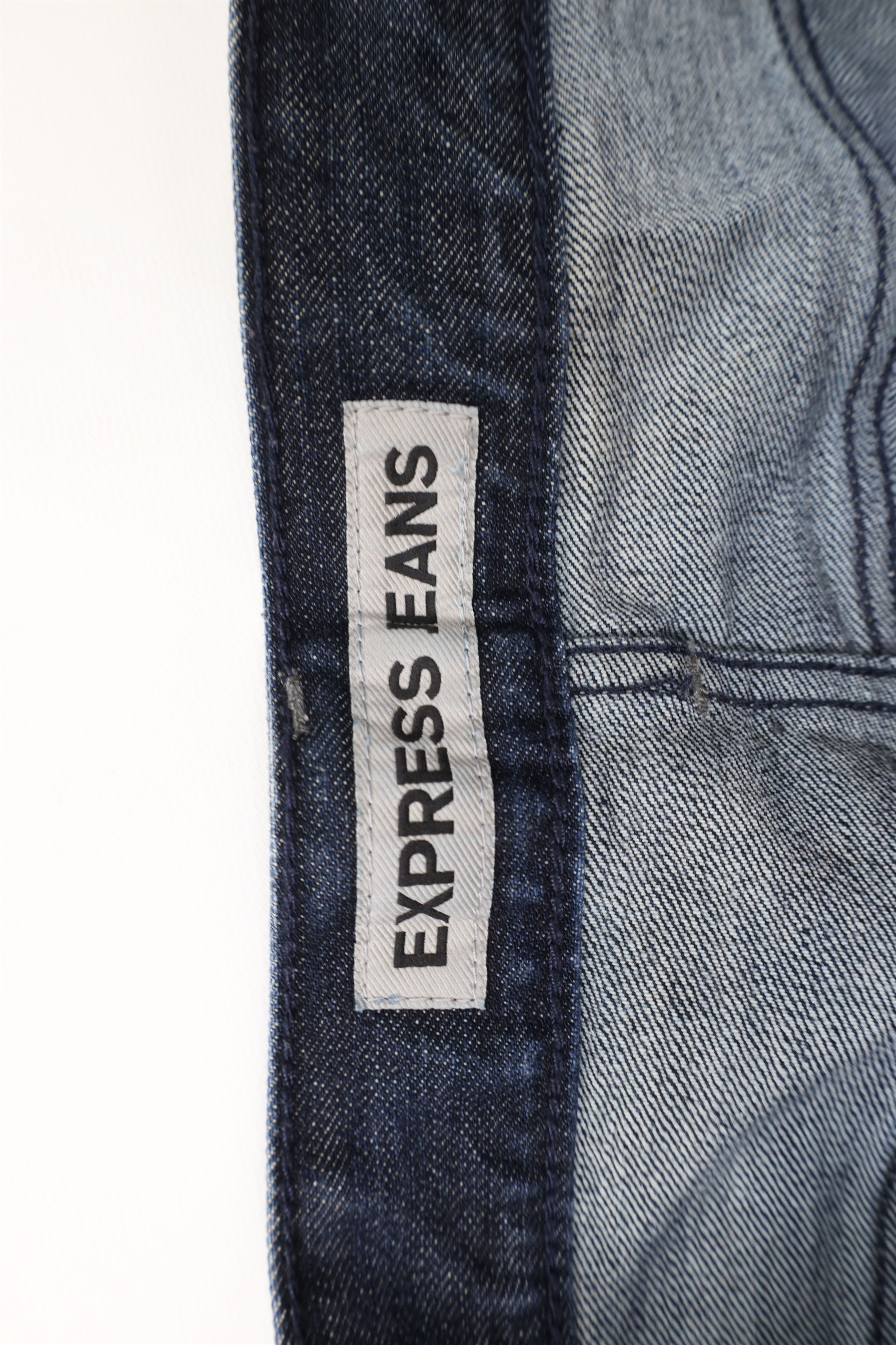 Express Express Kingston Classic Fit Straight Leg Denim Jeans Indigo Size US 36 / EU 52 - 7 Thumbnail