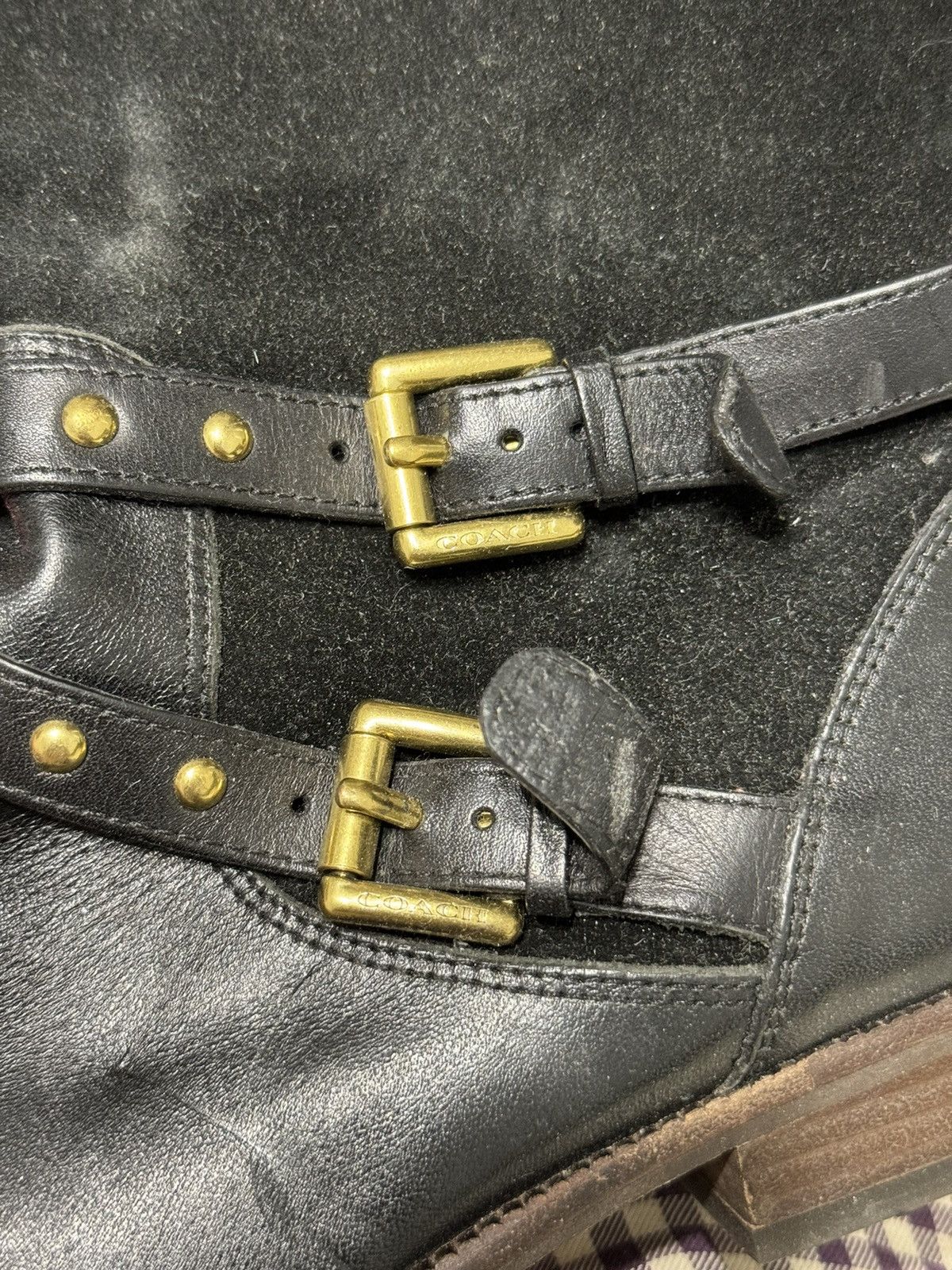Coach Coach boots black leather 7.5 Size US 7.5 / IT 37.5 - 4 Thumbnail