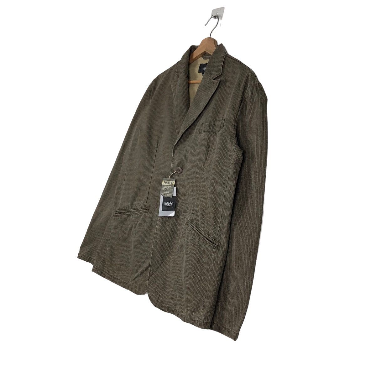 Issey Miyake 🔥Vintage Chore Hickory Work Jacket Mossimo Pigment Size US L / EU 52-54 / 3 - 2 Thumbnail