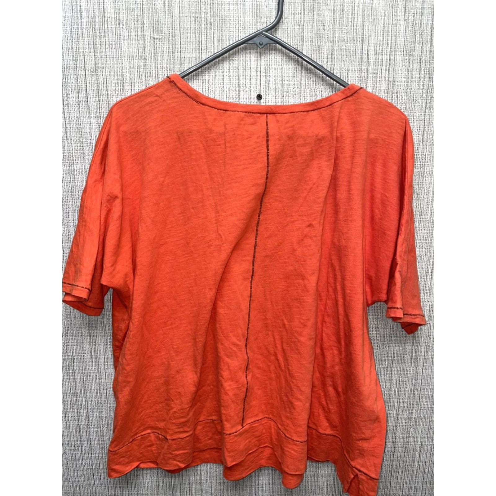 Eileen Fisher Eileen Fisher Shirt Womens M Orange T-Shirt Size M / US 6-8 / IT 42-44 - 7 Thumbnail