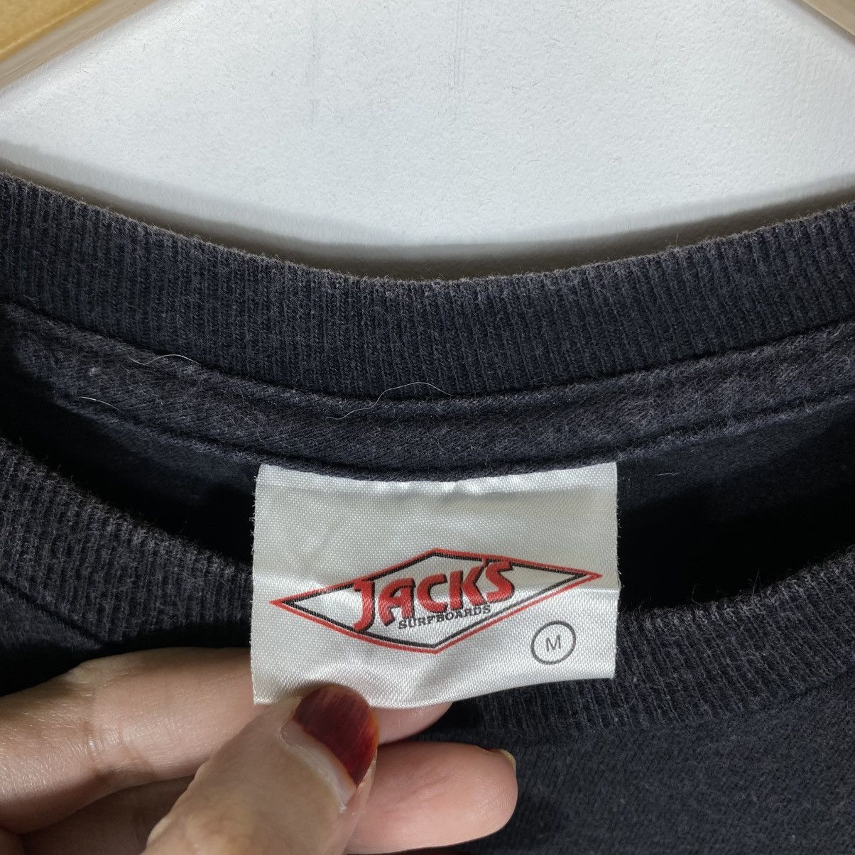 Vintage Vintage 90's JACK'S SURFBOARDS Surfing Apparel Tee Shirt Size US M / EU 48-50 / 2 - 6 Thumbnail