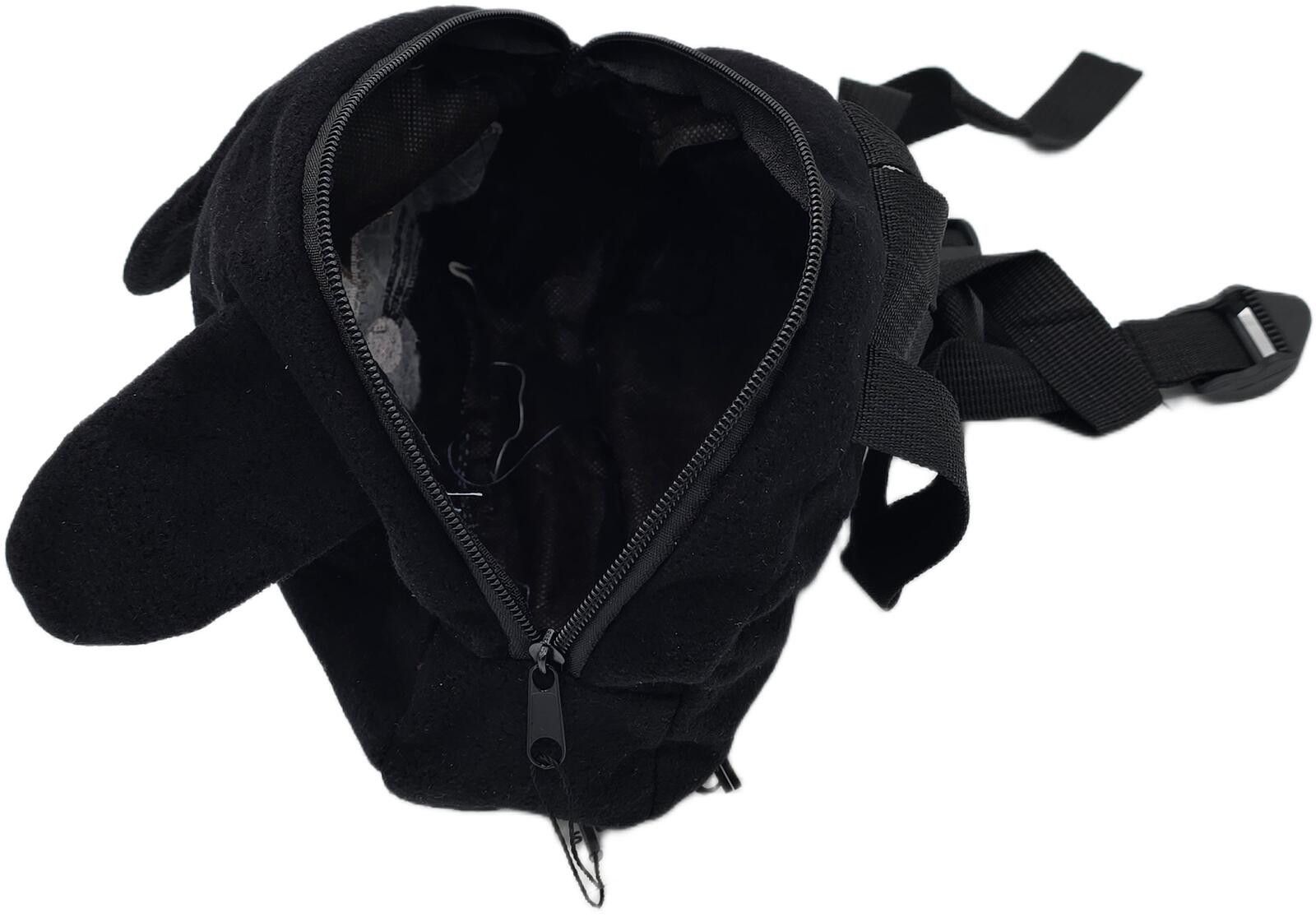 The Unbranded Brand Cute Black Cat Face Kids Backpack with Ears Size ONE SIZE - 8 Thumbnail