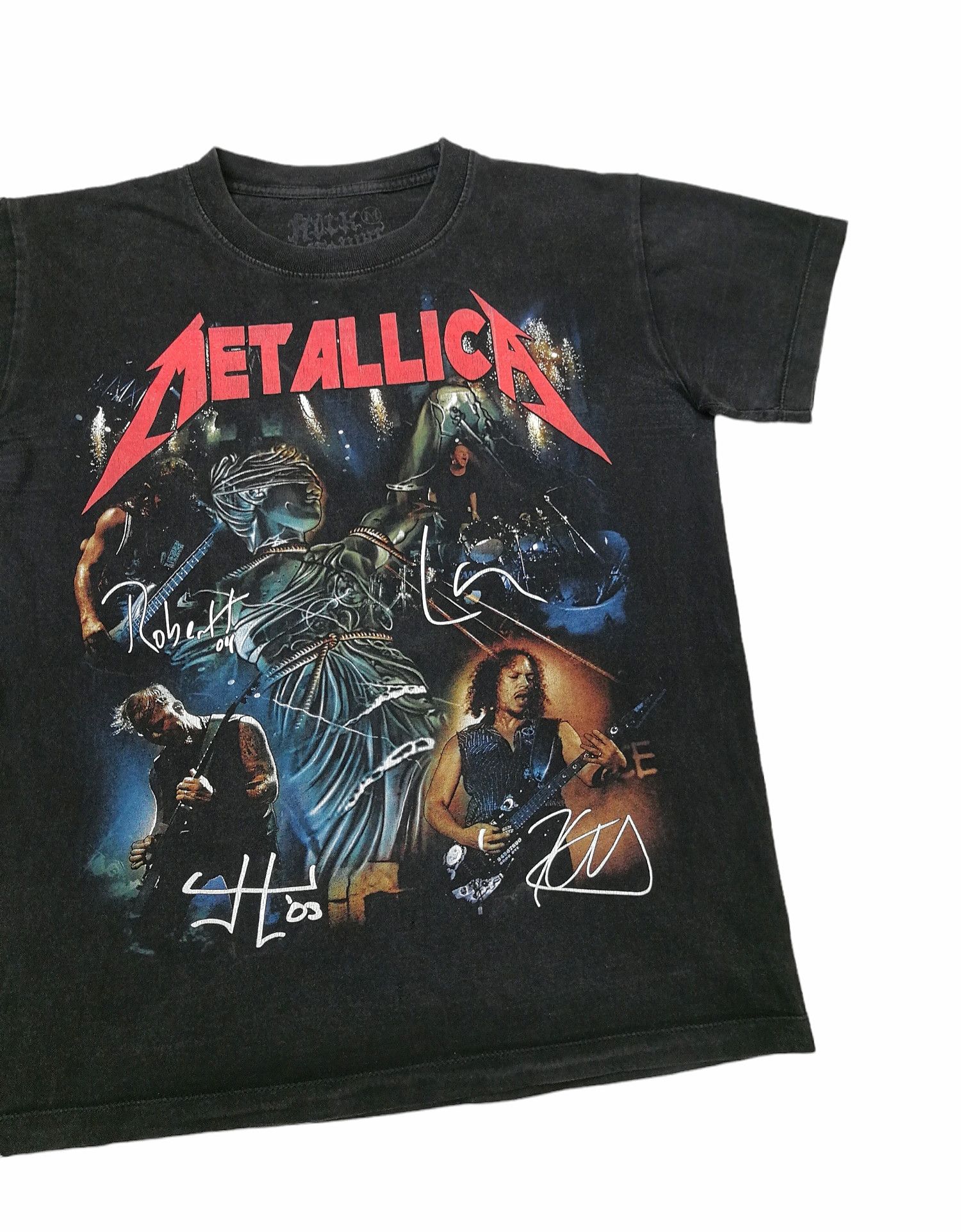 Band Tees × Metallica Rock Machine Metallica T-Shirt Rock Overprint Size US S / EU 44-46 / 1 - 4 Thumbnail