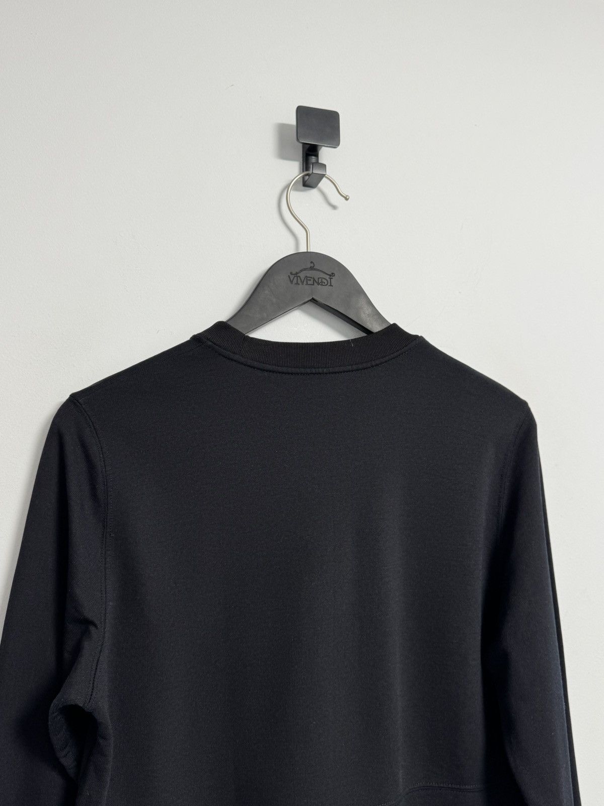 Dolce & Gabbana Dolce & Gabbana Athletic Black Long Sleeve Crew Neck Shirt Size US M / EU 48-50 / 2 - 12 Thumbnail