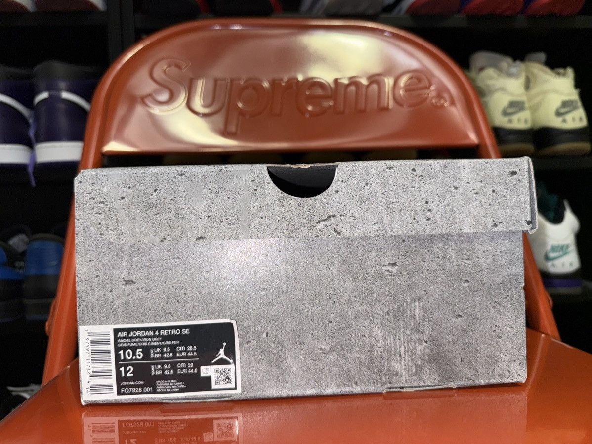 Jordan Brand Air Jordan 4 Retro SE ‘Wet Cement’ Size US 10.5 / EU 43-44 - 7 Thumbnail