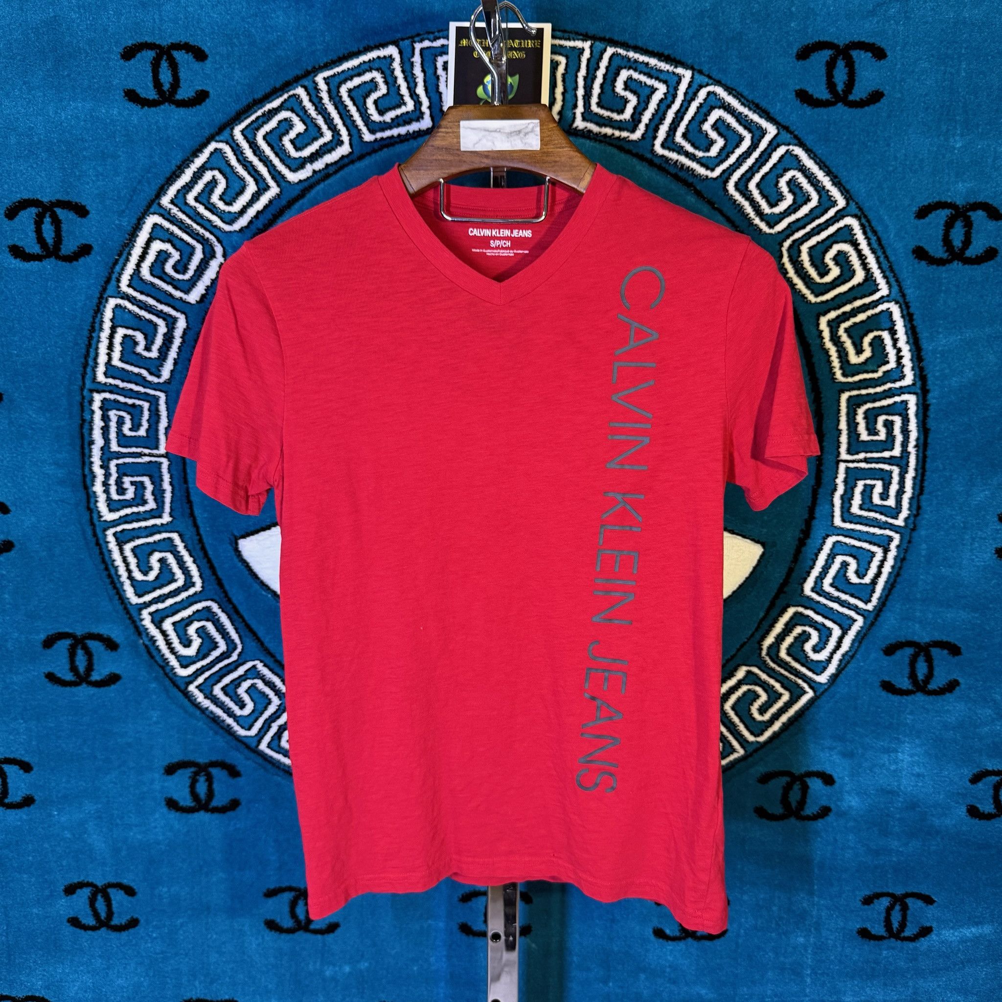 Calvin Klein THE ICONIC CALVIN KLEIN LOGOS SCRIPT SHIRT Size US S / EU 44-46 / 1 - 1 Preview