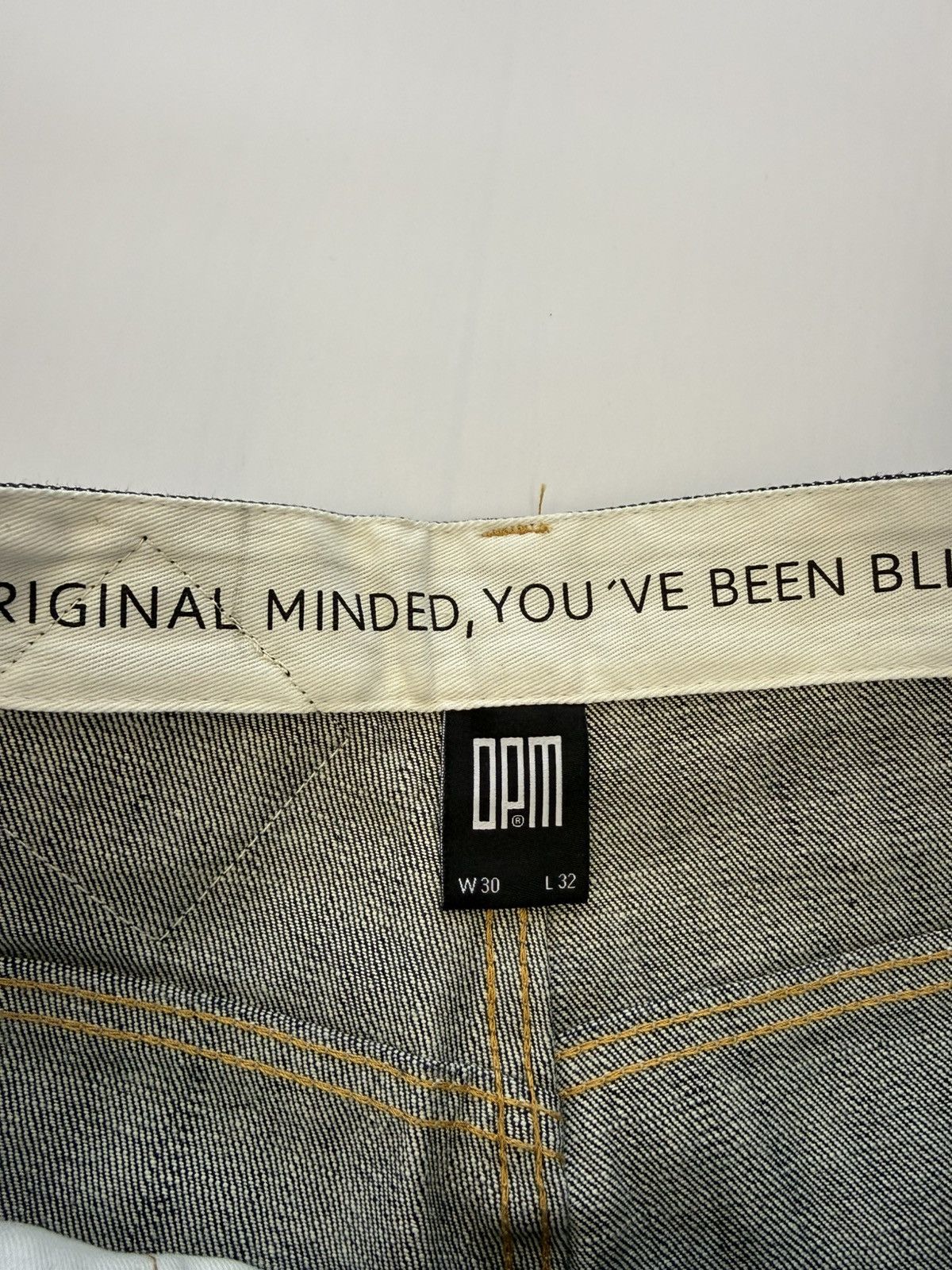 Unkut Unkut OPM New Selvedge Japanese 🇯🇵 Denim Jeans Size US 30 / EU 46 - 3 Thumbnail