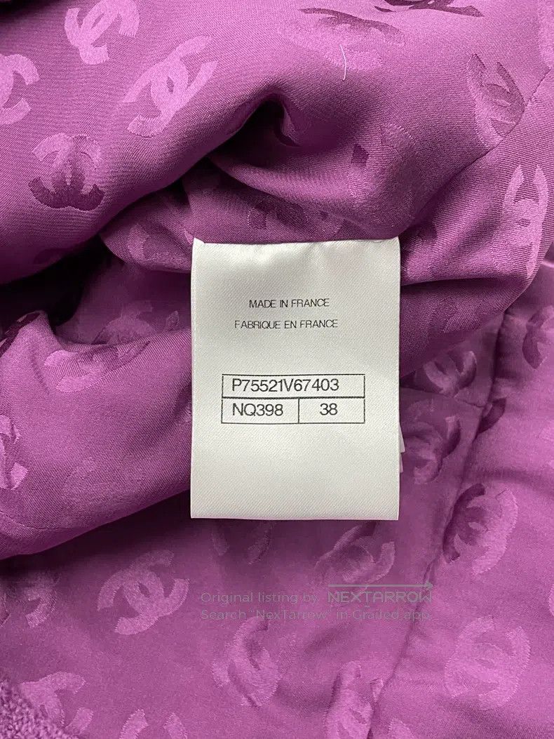 Chanel Chanel 23B purple four-pocket jacket Size XS / US 0-2 / IT 36-38 - 6 Thumbnail