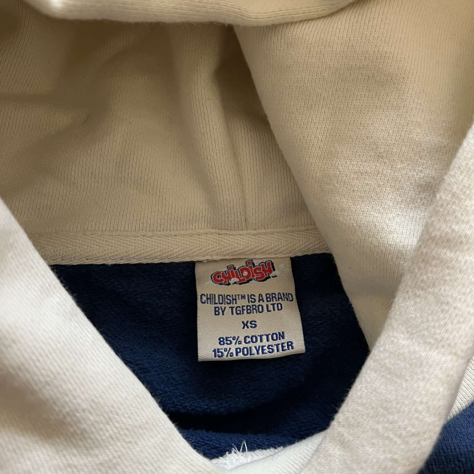 CHILDS Childish Hoodie Baggy Boxy TGF Park SkateGang Style Y2K Size US XS / EU 42 / 0 - 6 Thumbnail