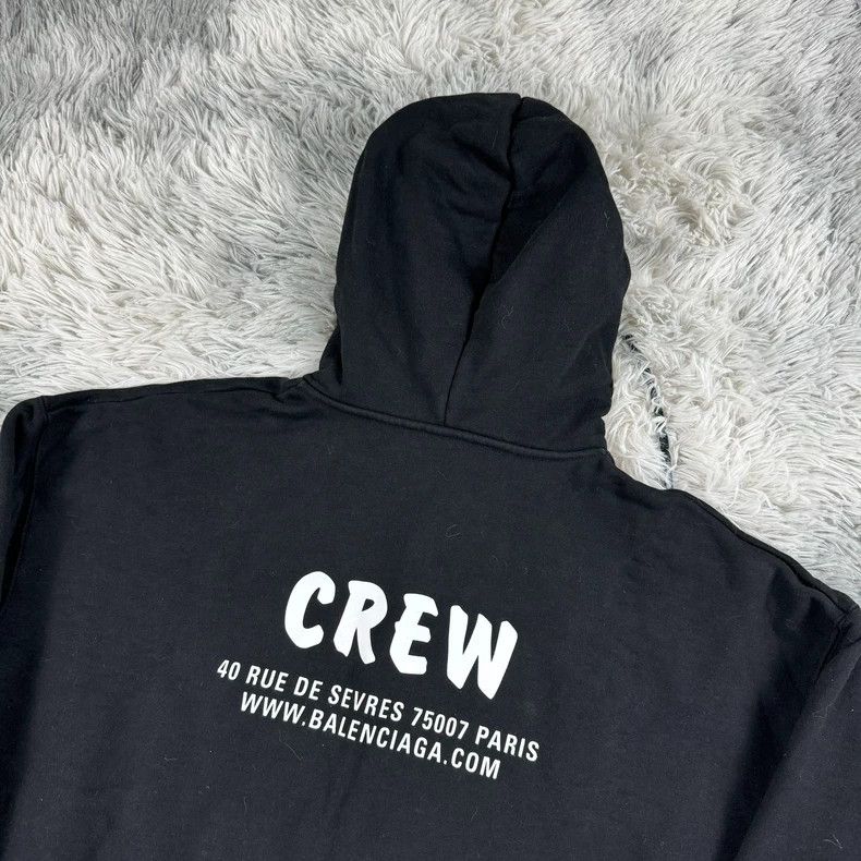 Balenciaga Balenciaga crew Hoodie 2502-Nextarrow Size US XS / EU 42 / 0 - 6 Thumbnail