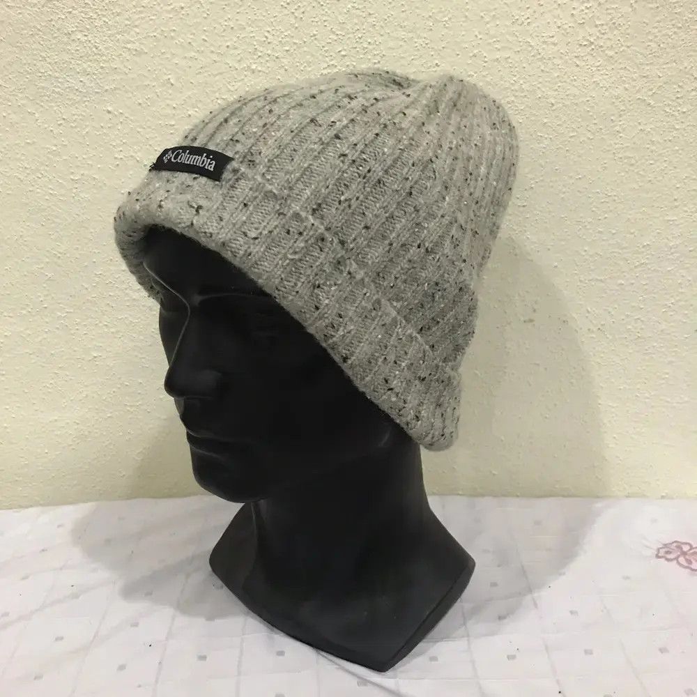 Columbia × Vintage Columbia Plain Beanie Hat Size ONE SIZE - 2 Thumbnail