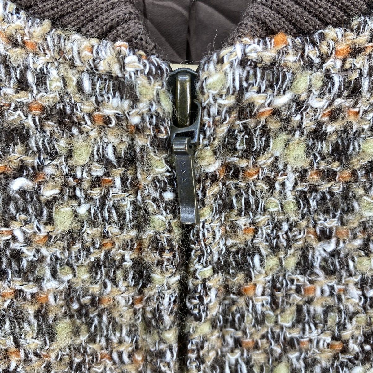 Aran Isles Knitwear Vintage Y2k Knitwear Bomber Jacket By Paodelo Size XXS / US 00 / IT 34 - 11 Thumbnail