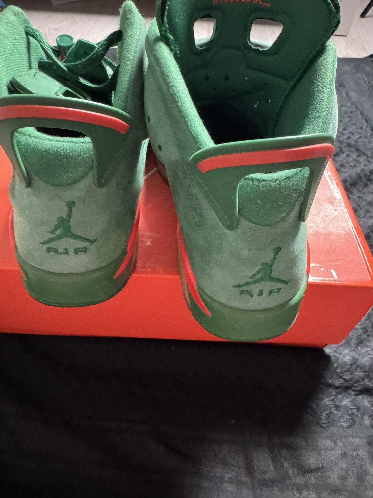 Jordan Brand Air jordan 6 retro nrg green Size US 8.5 / EU 41-42 - 4 Thumbnail