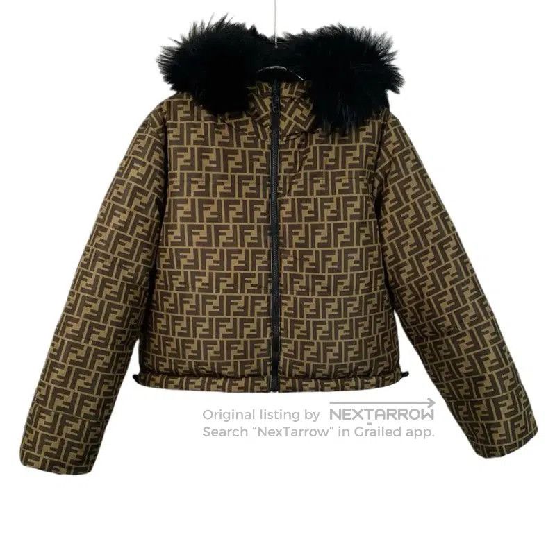 Fendi Fendi Colorblock Women's Down Jacket . Size S / US 4 / IT 40 - 1 Thumbnail