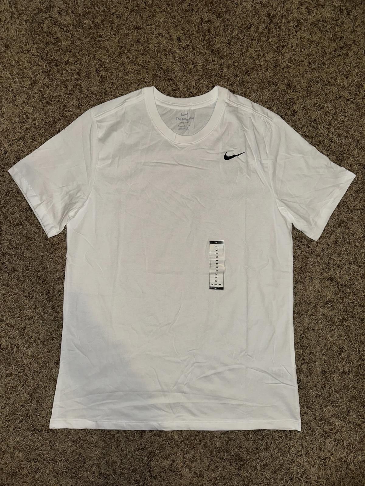 Nike Nike Dri-FIT Men's Fitness T-Shirt White Size US M / EU 48-50 / 2 - 1 Thumbnail