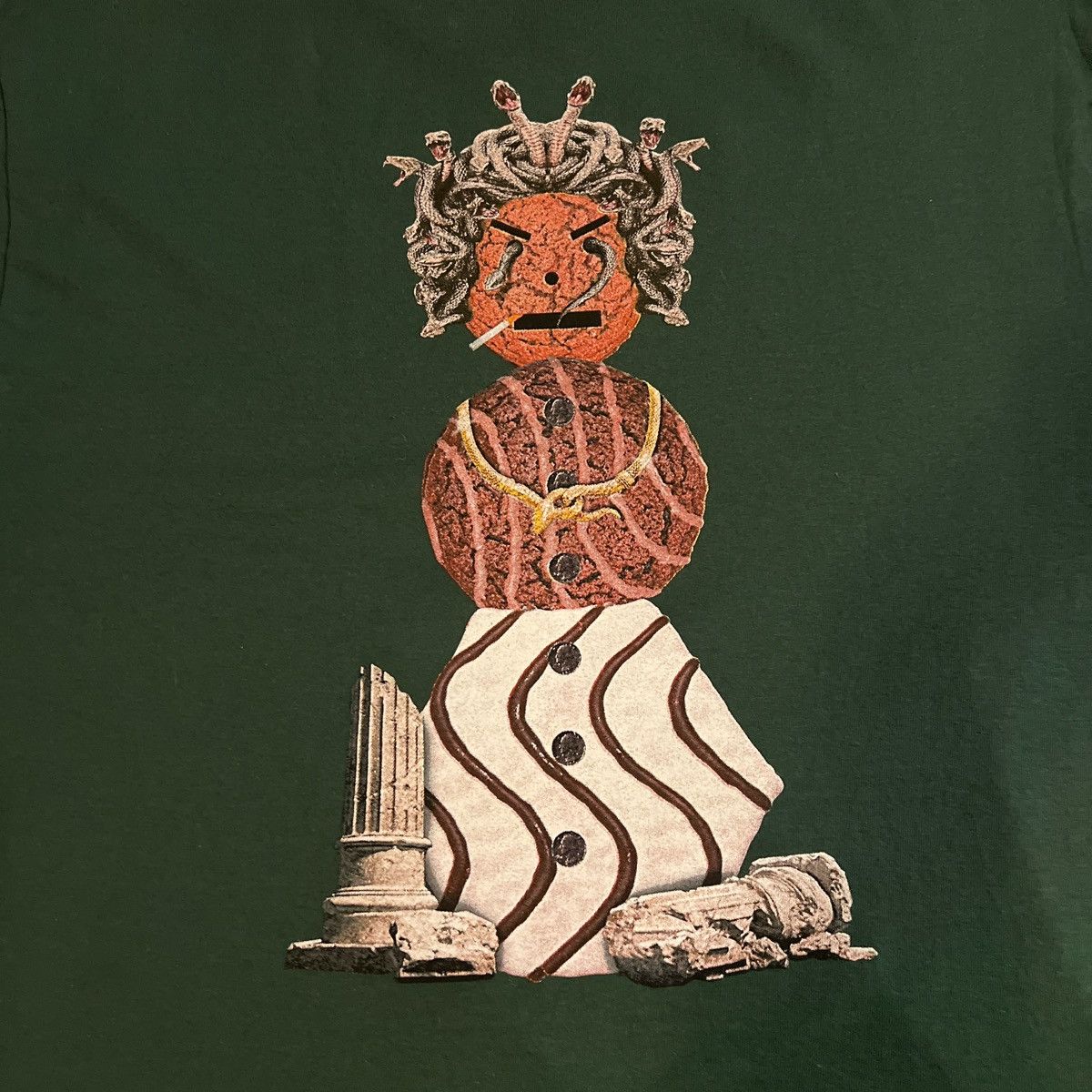 Quartersnacks Quartersnacks Medusa T-Shirt Size US L / EU 52-54 / 3 - 4 Thumbnail