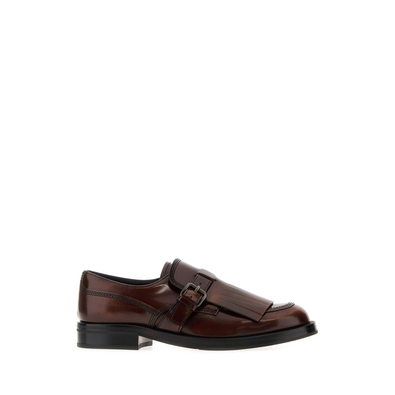 CHURCH'S Piper Monk Strap Brown Leather Loafers New & Authen
